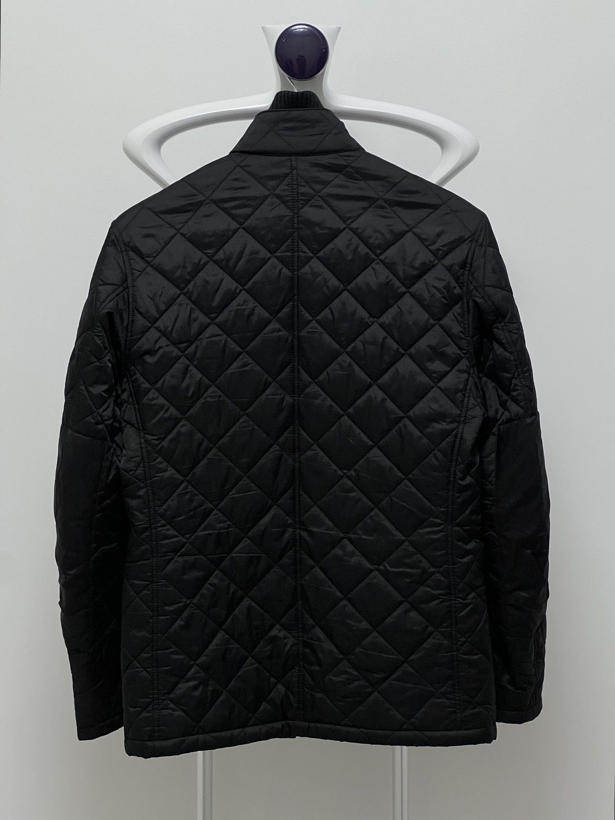 Barbour Streetwear Vintage BARBOUR INTERNATIONAL Windshield Quilted Jacket Black Grailed