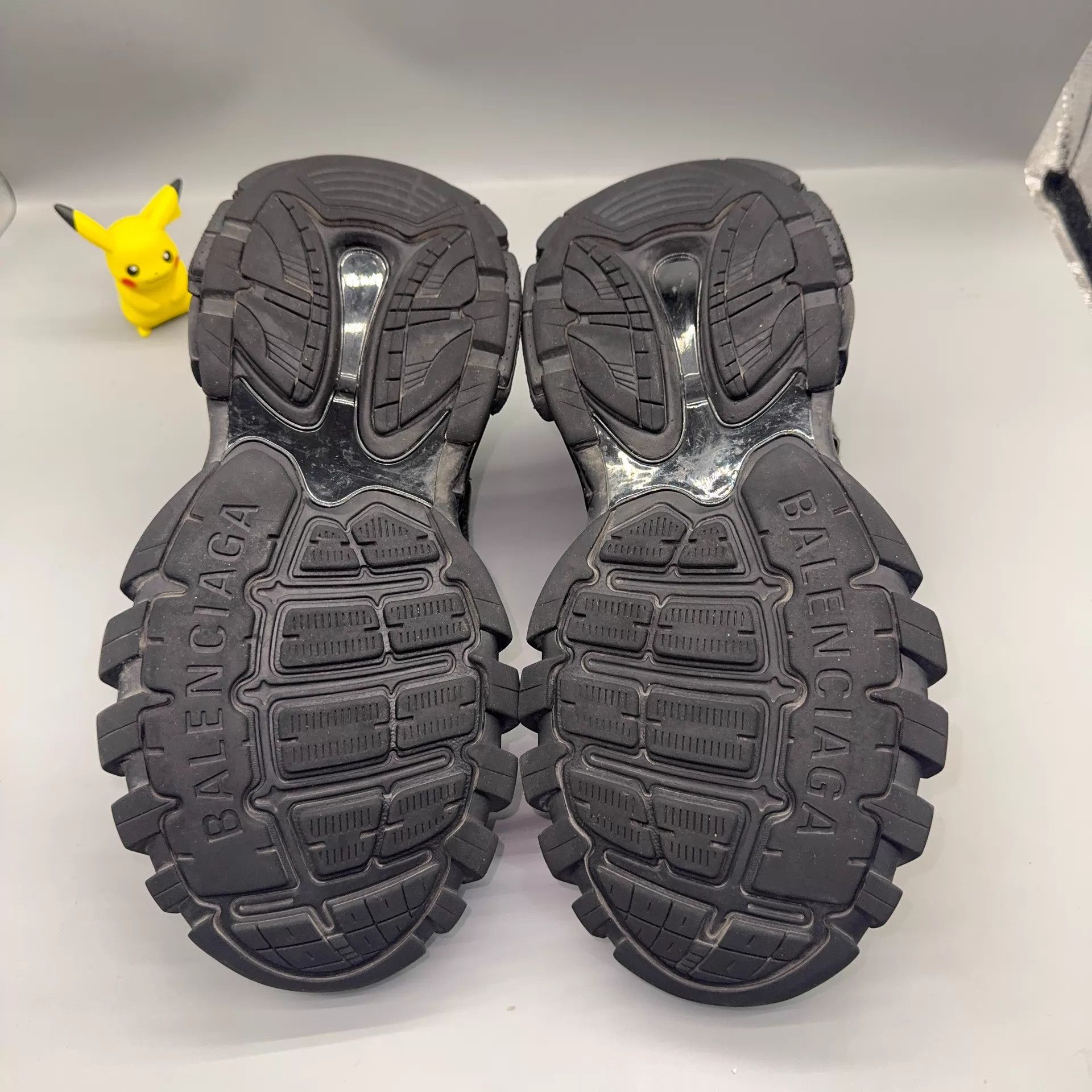 Balenciaga Balenciaga Track 3.0 Distressed Black Size US 9 / EU 42 - 4 Thumbnail