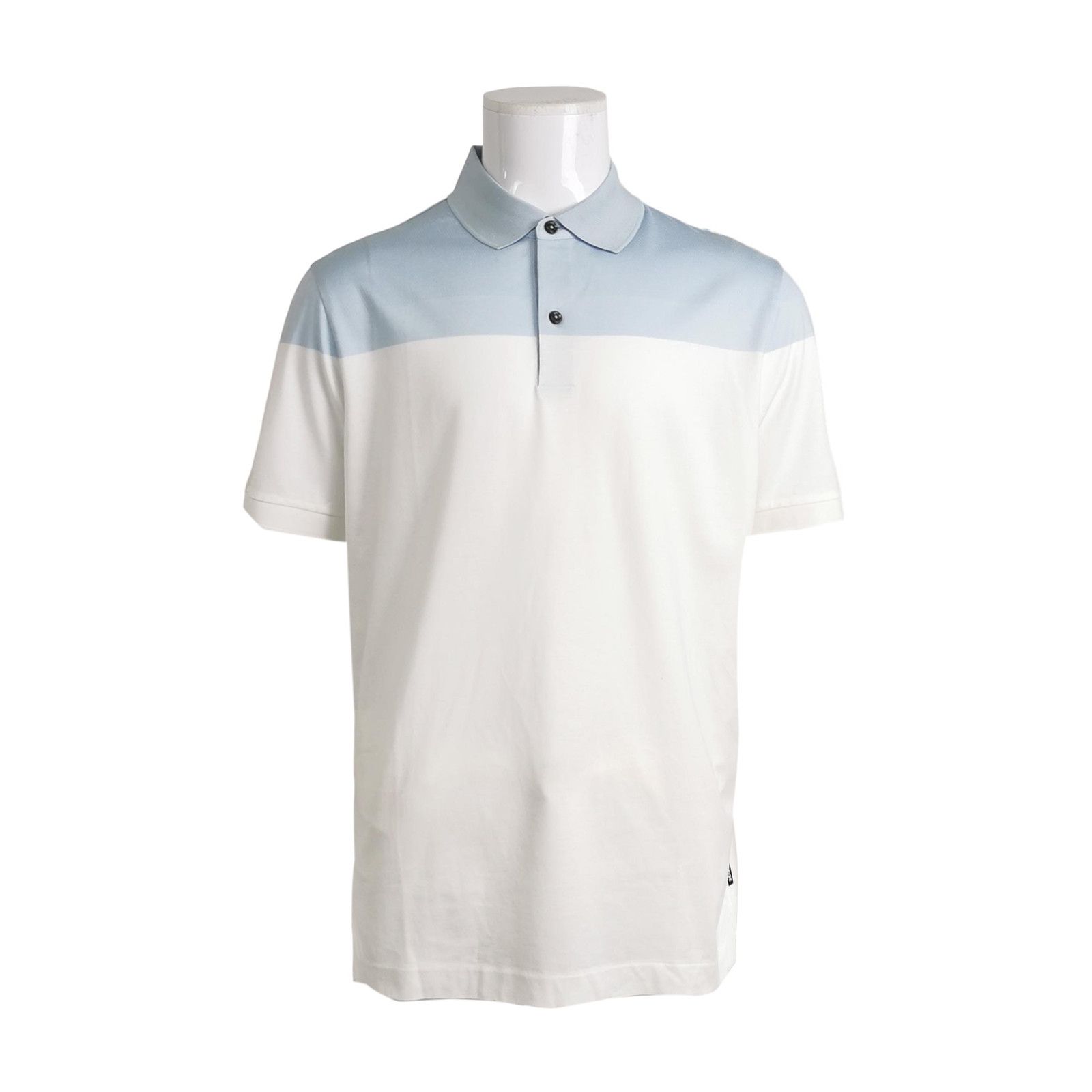 Hugo Boss Hugo Boss Colorblock Cotton Polo Shirt XL Size US XL / EU 56 / 4 - 1 Thumbnail