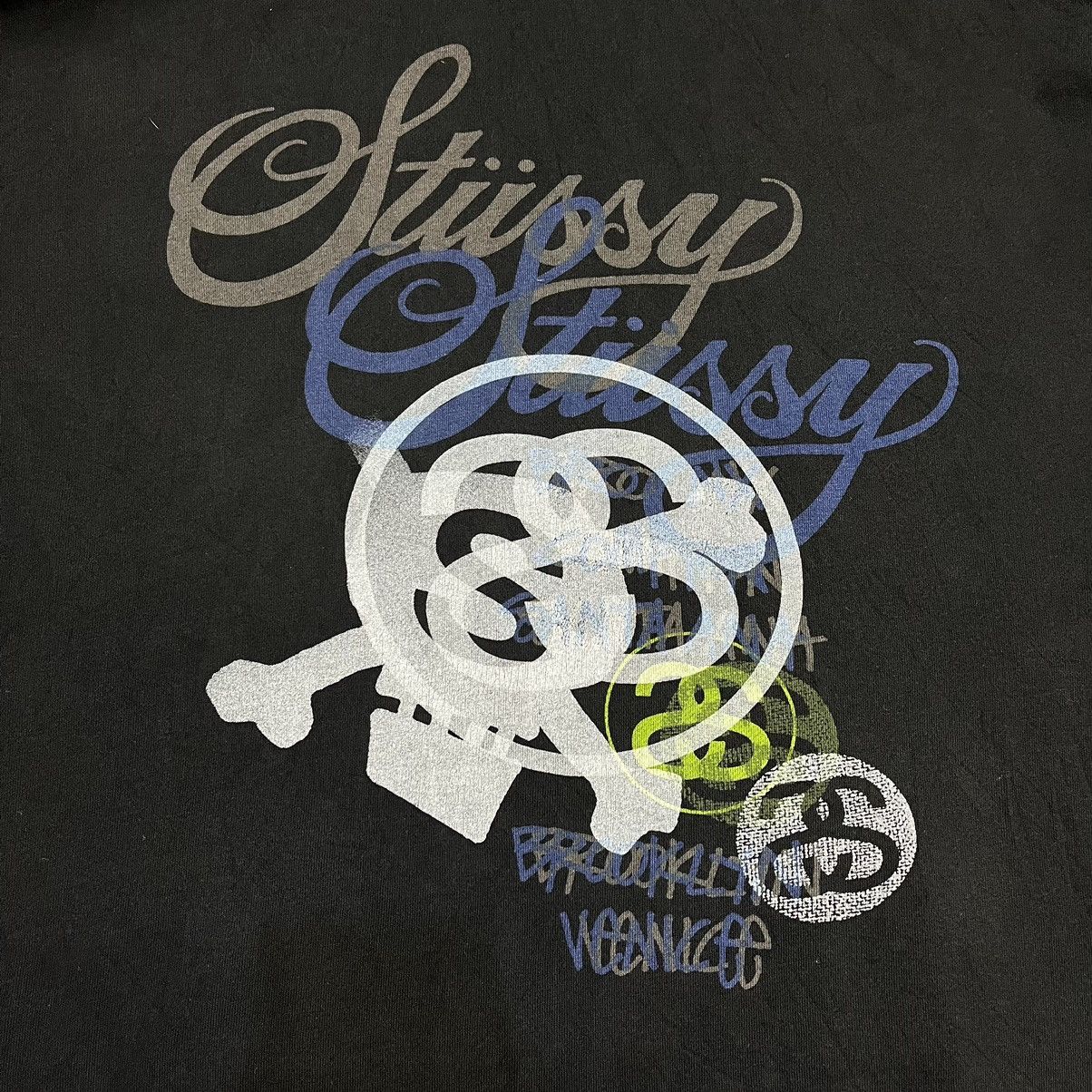 Stussy × Vintage Vintage 90s stussy brooklyn venice hoodie Size US XL / EU 56 / 4 - 3 Thumbnail