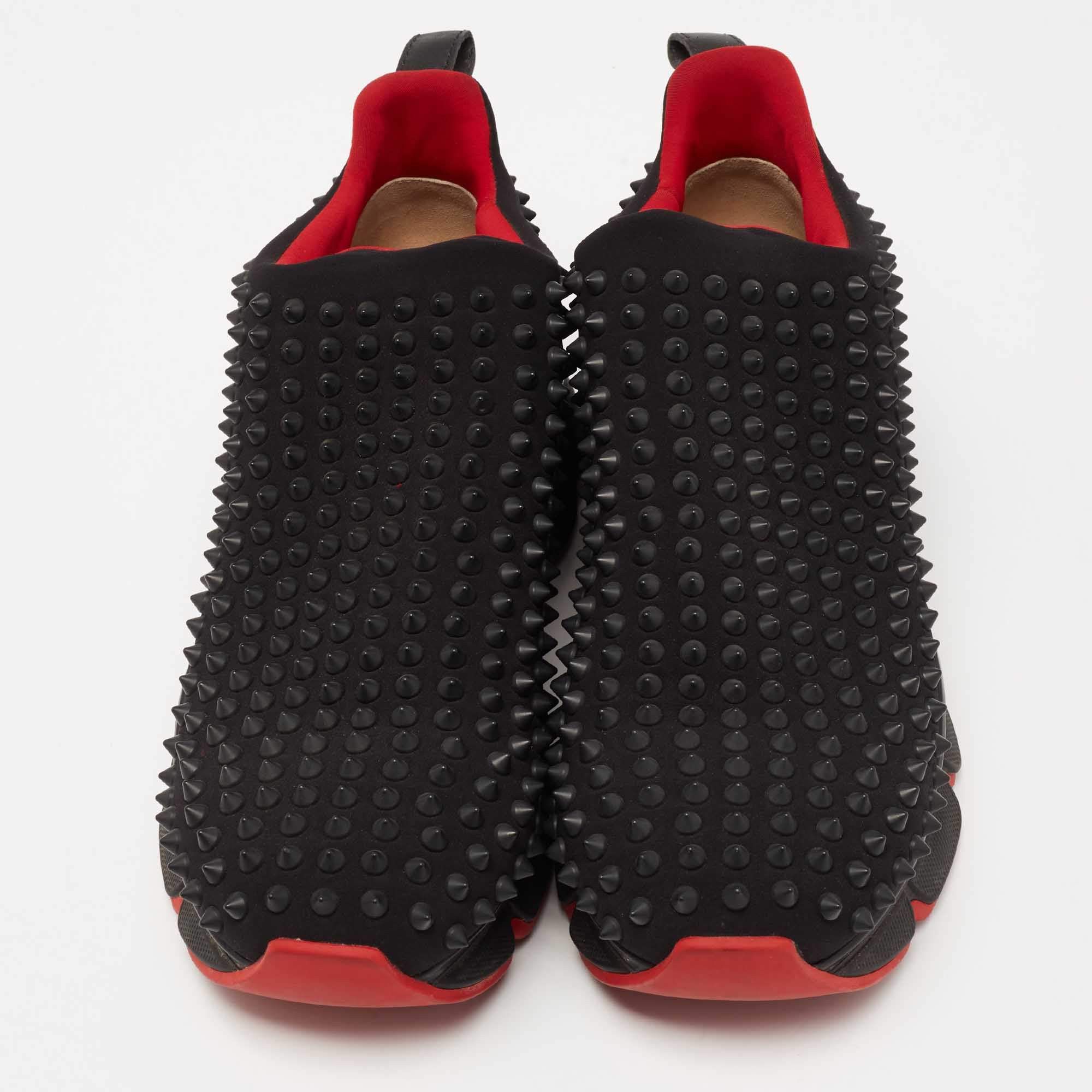Christian Louboutin o1bcso1str1124 Sneaker in Black Size US 9 / EU 42 - 3 Thumbnail