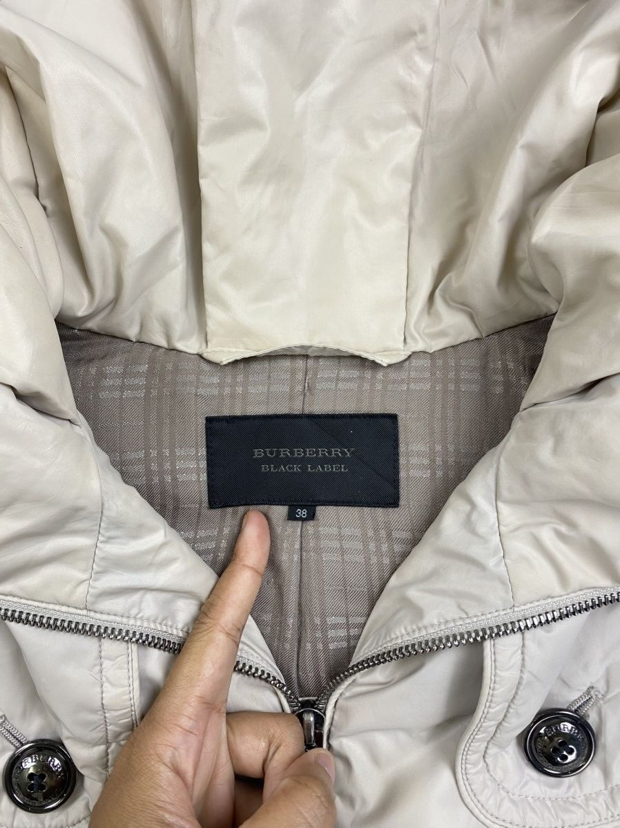 Burberry × Japanese Brand × Vintage Vintage Burberry Black Label Puffer Down Jacket Size S / US 4 / IT 40 - 8 Thumbnail