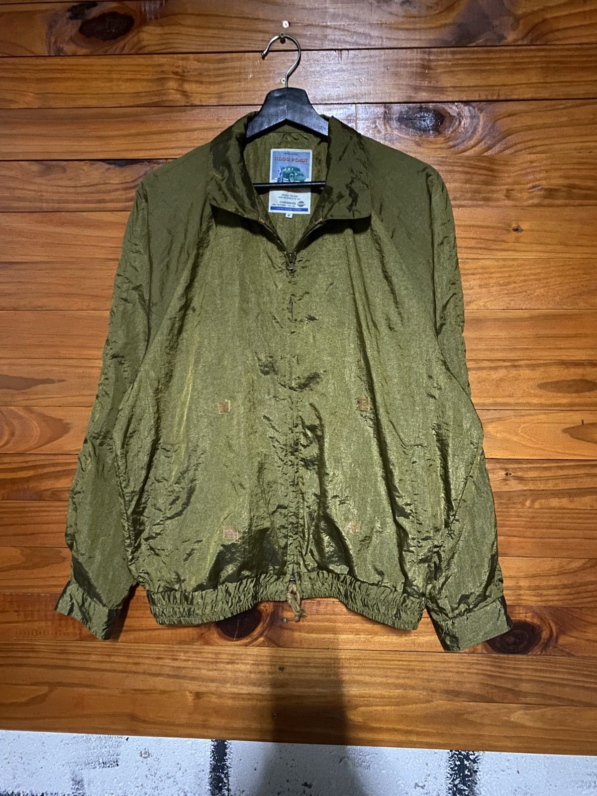 Vintage Vintage Alon Point Homme Second Section Olive Coach Jacket Size US M / EU 48-50 / 2 - 3 Thumbnail