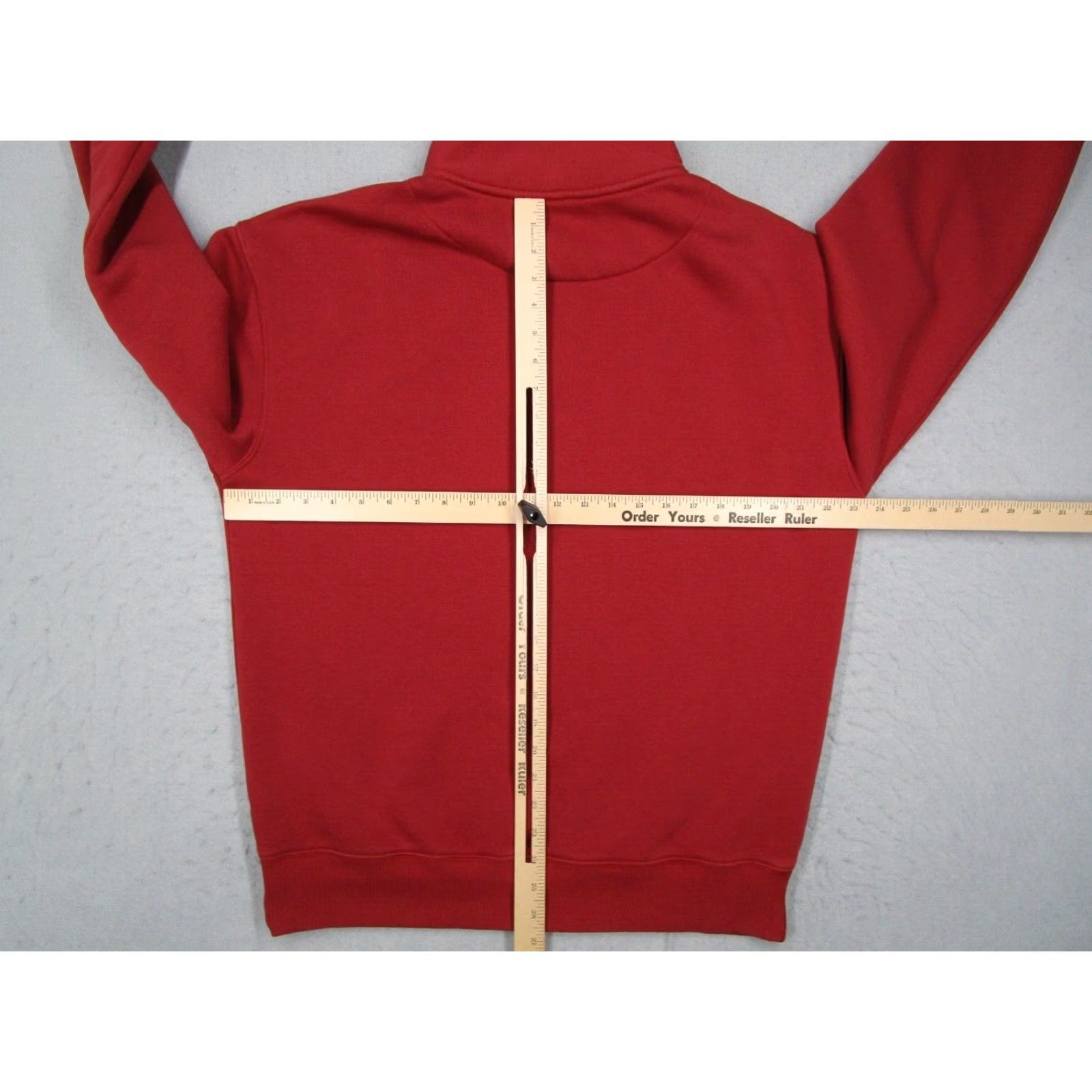 Rodd & Gunn RODD & GUNN Sweater Mens Large Red 1/4 Zip Long Sleeve Fleece Pullover Logo Dog Size US L / EU 52-54 / 3 - 6 Thumbnail