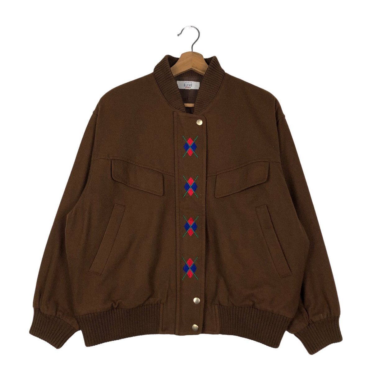 Japanese Brand 🔥Vintage Bomber Jacket Roman Eleve Japan Issey Miyake Size US M / EU 48-50 / 2 - 1 Thumbnail