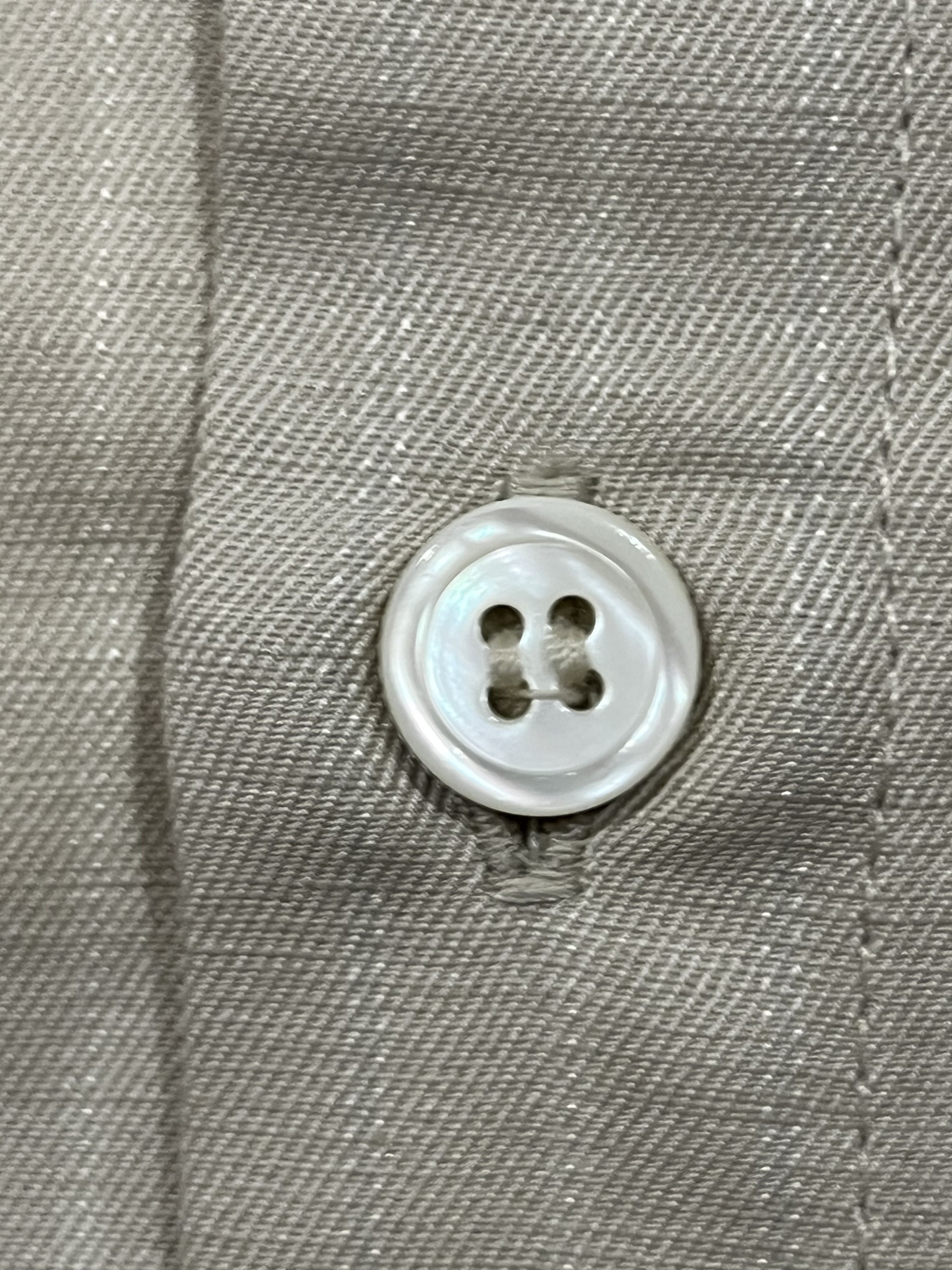 Colbo 💚 1/24 Colbo NYC Banaras Shirt Warm Gray Stripe Small NEW Size US S / EU 44-46 / 1 - 11 Thumbnail