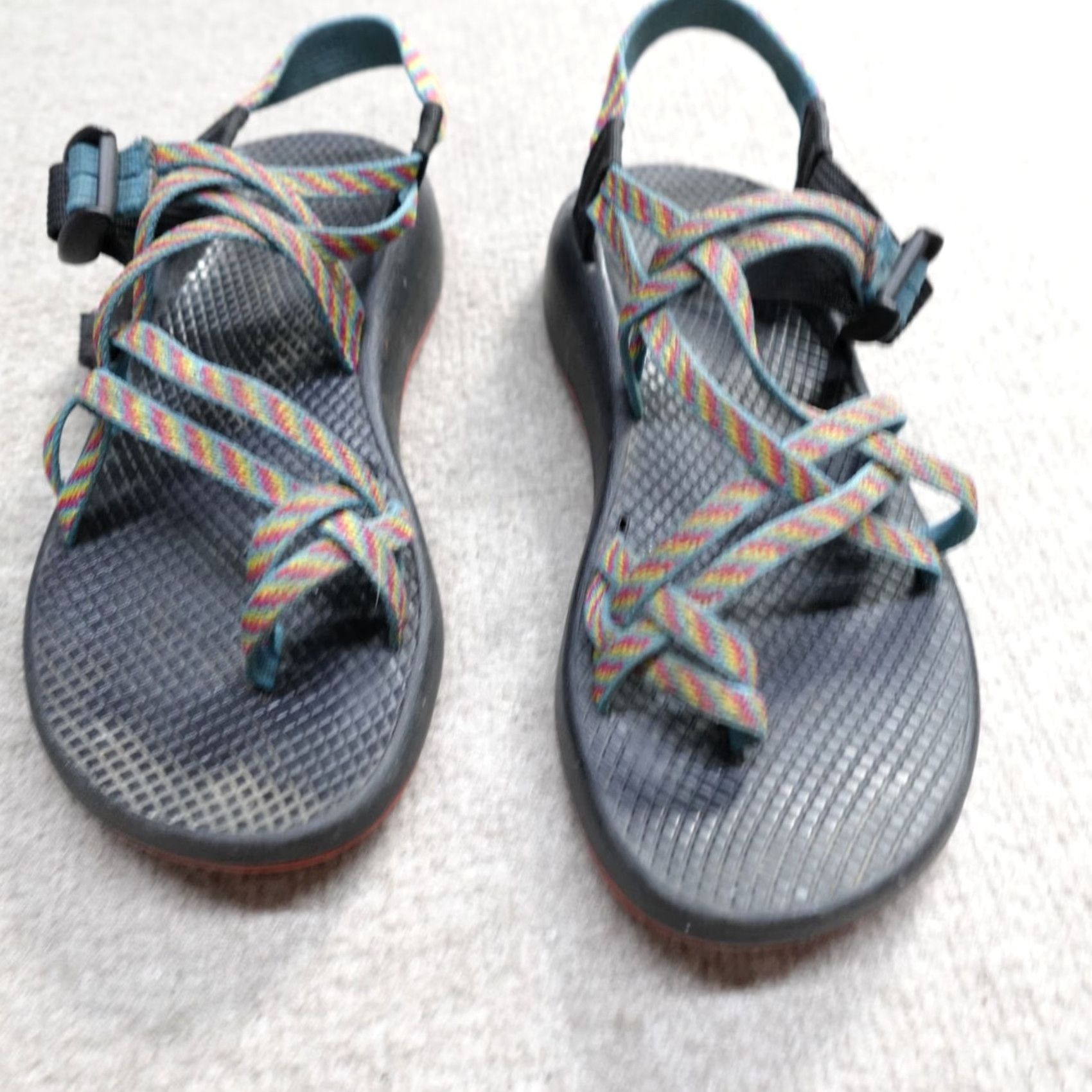 Chaco Chaco Womens Sandals 8 Blue Sport Hiking ZX/2 Vibram Sole Size US 8 / IT 38 - 2 Thumbnail