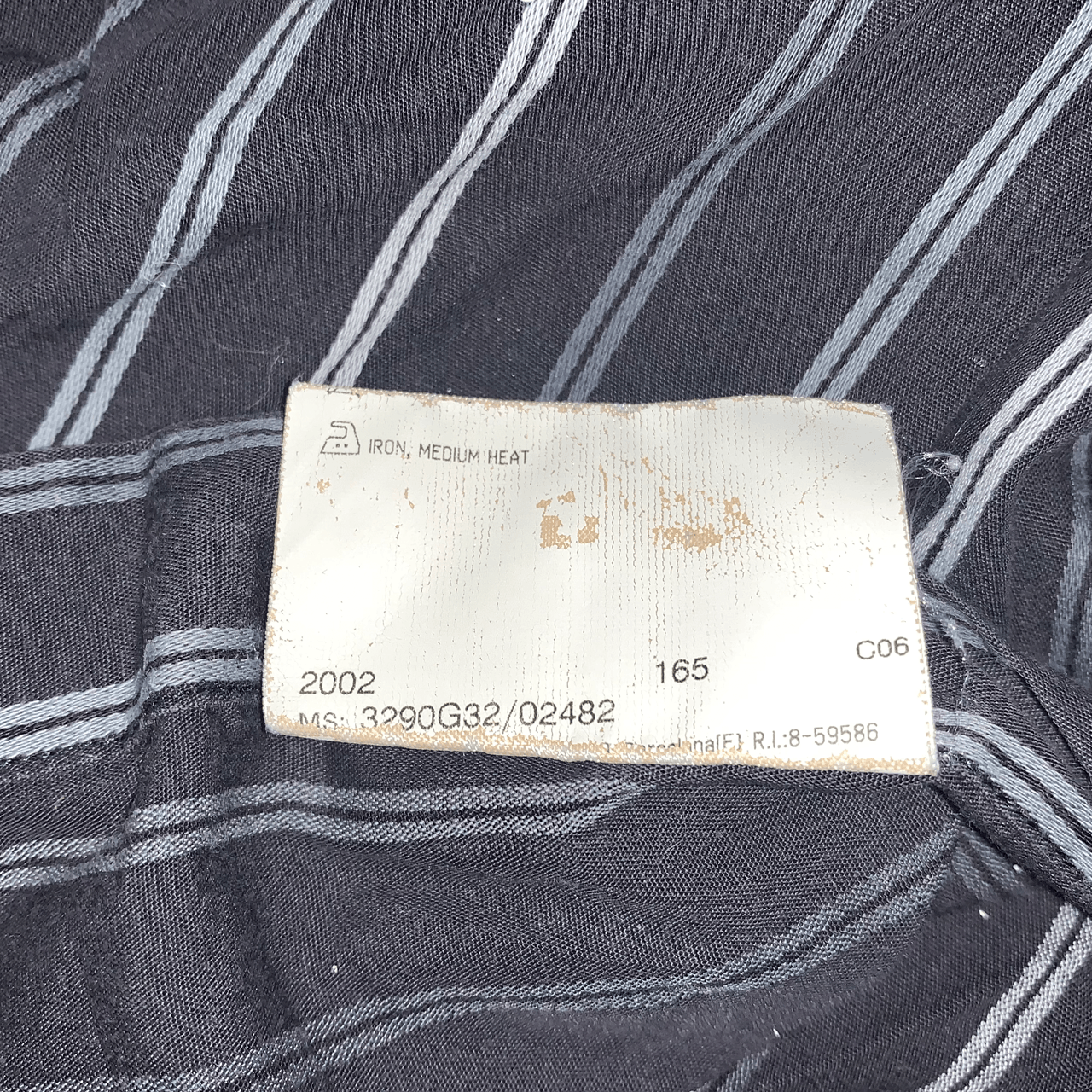 Burberry × Vintage Thomas Burberry striped shirt SS02 vtg Size US M / EU 48-50 / 2 - 7 Thumbnail