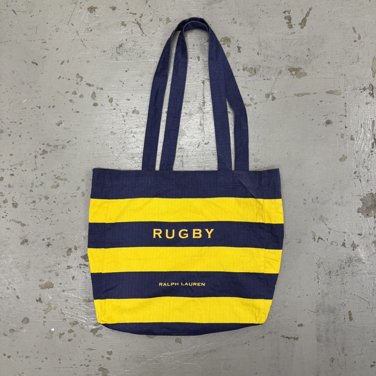 Ralph Lauren Ralph Lauren Rugby Stripes Tote Shopping Bag Size ONE SIZE - 1 Thumbnail
