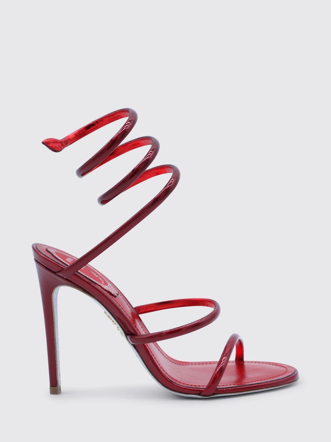 Rene Caovilla Rene Caovilla Heeled Sandal Woman Red Size US 6 / IT 36 - 1 Thumbnail