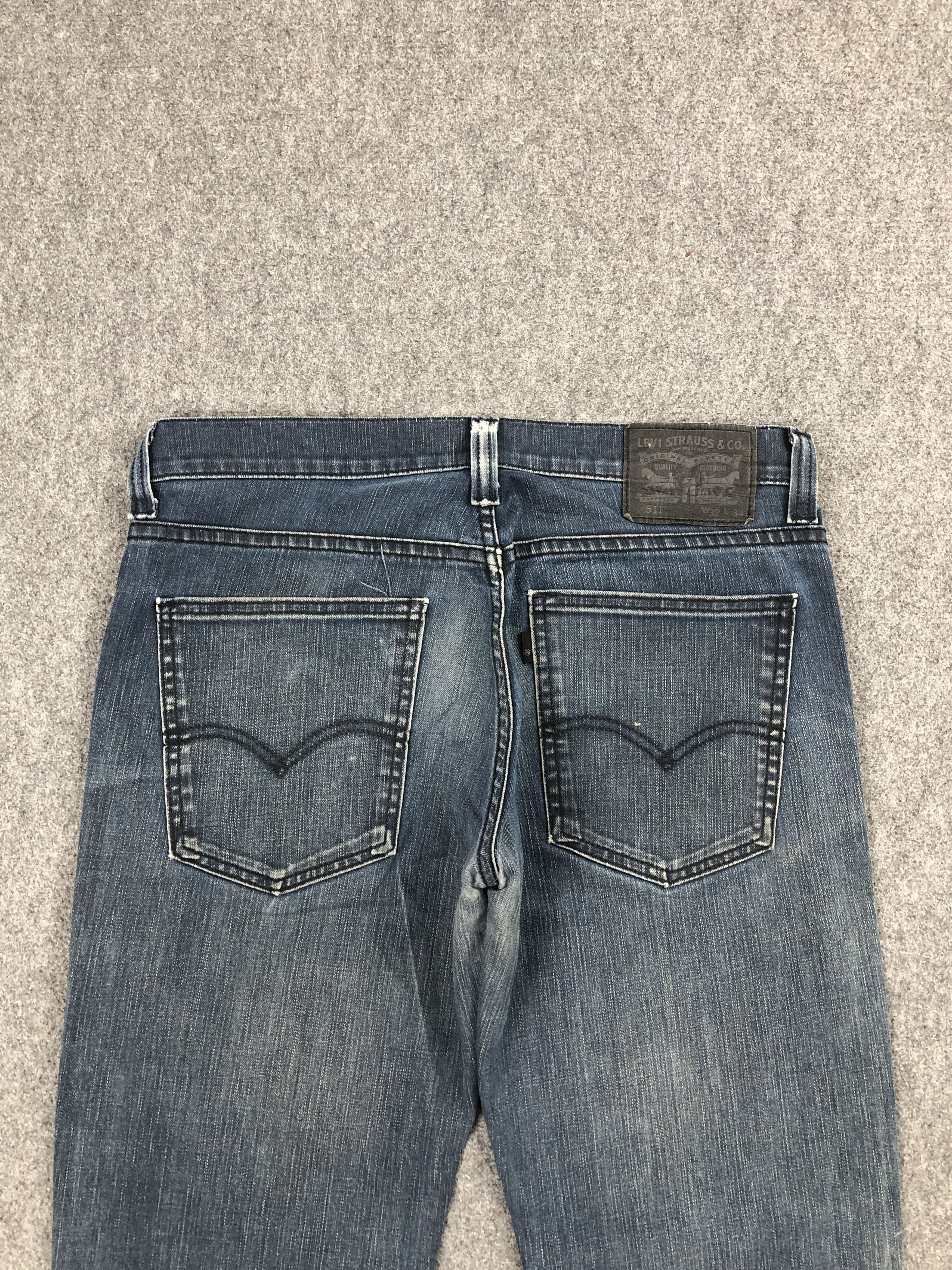 Levi's Vintage Levis 511 Black Tab Jeans DP2460 Size US 32 / EU 48 - 4 Thumbnail