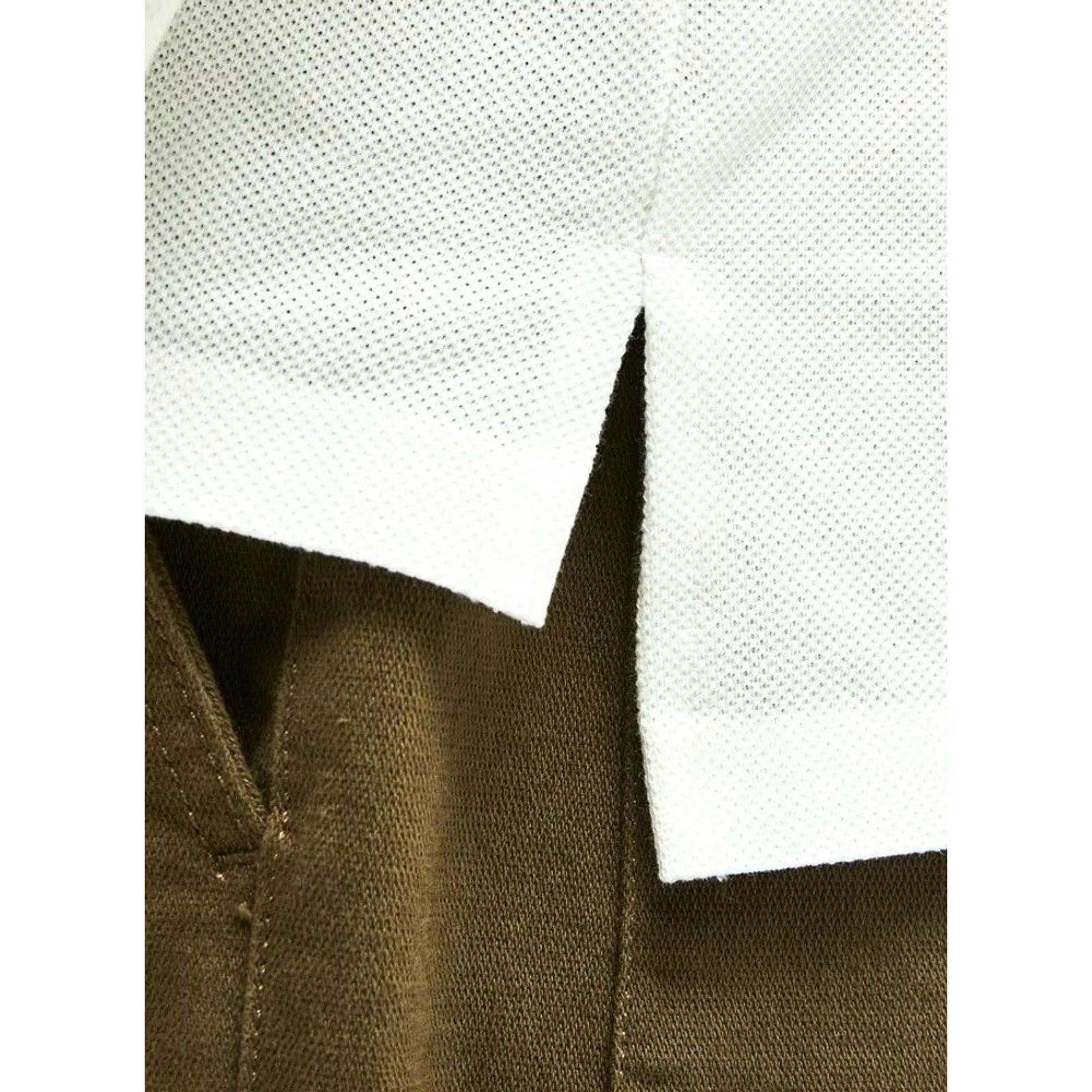 Lacoste Lacoste Regular Fit Polo Long Sleeve Made in France Rare White Sz S Mens Polo Size US S / EU 44-46 / 1 - 5 Thumbnail