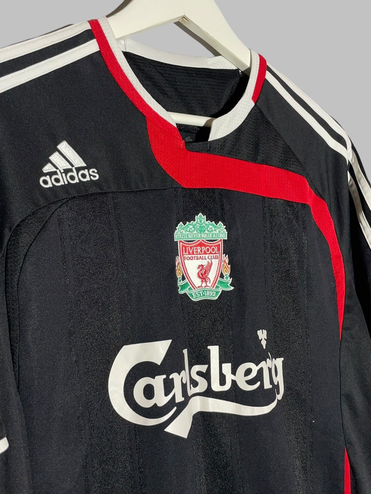 Adidas × Vintage Liverpool FC Adidas 2007/08 Things Football Shirt Size US M / EU 48-50 / 2 - 3 Thumbnail