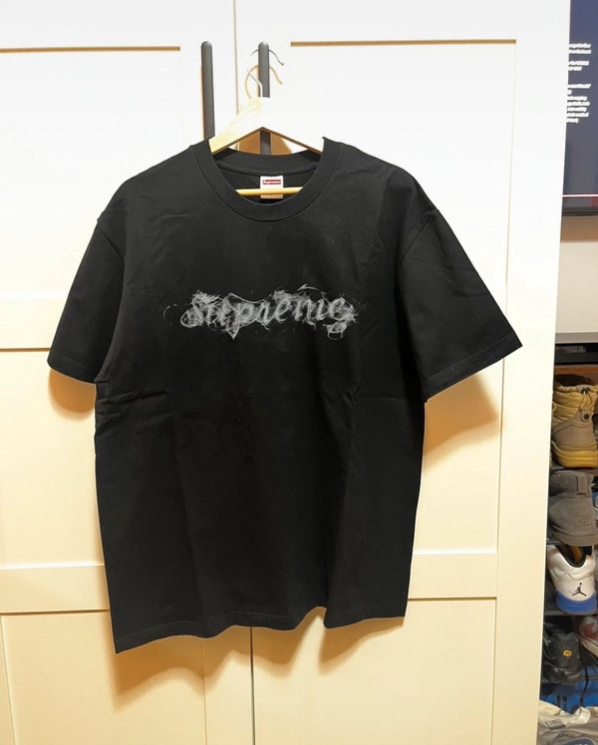 Supreme Supreme Smoke Tee FW19 Size US L / EU 52-54 / 3 - 3 Thumbnail