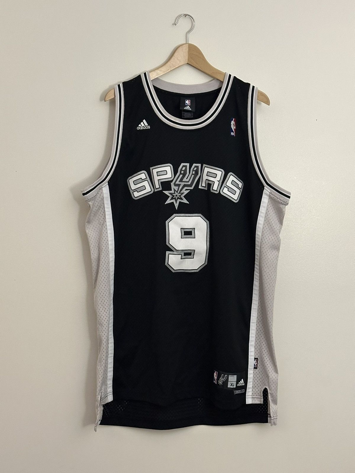 Adidas Vintage Adidas NBA San Antonio Spurs Tony Parker 9 Jersey Size US XL / EU 56 / 4 - 1 Thumbnail