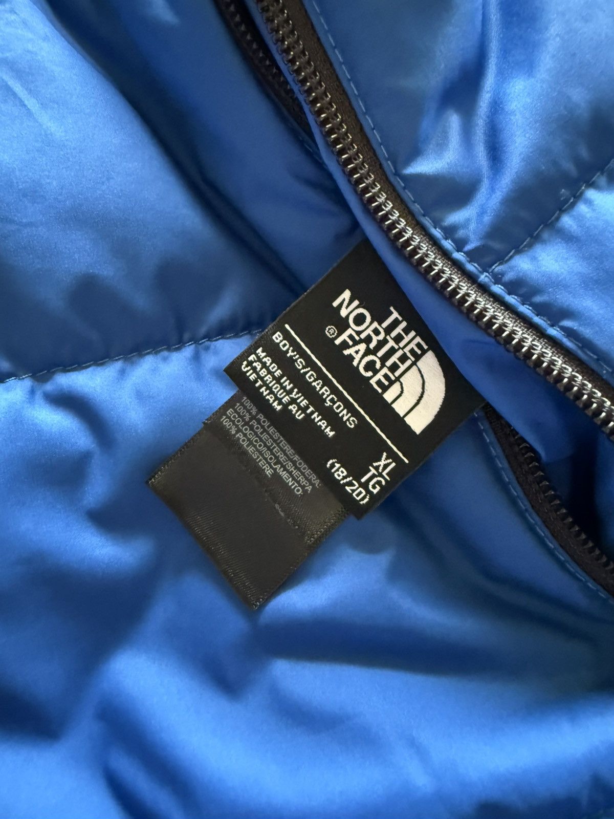 The North Face North Face Boys 18/20 XL Blue and Black Jacket Size US XL / EU 56 / 4 - 8 Thumbnail