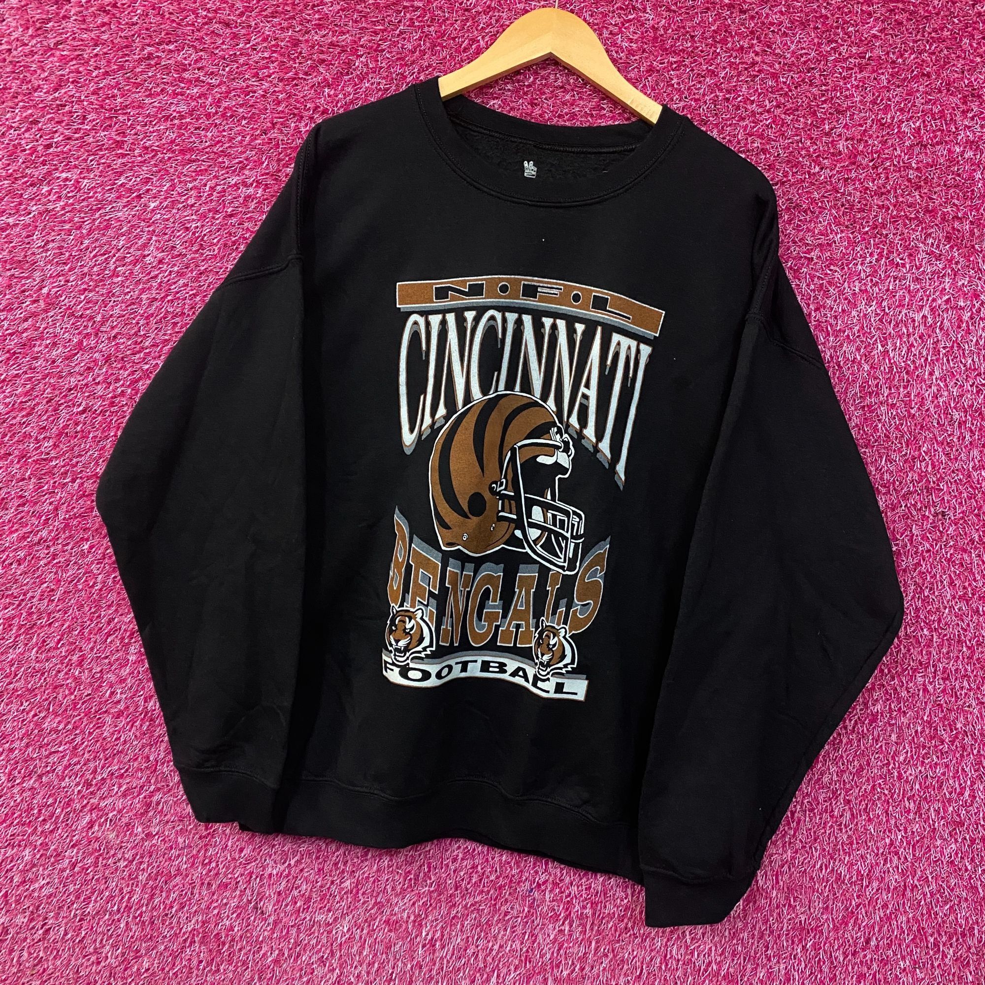 Junk Food Cincinnati Bengals NFL Helmet Logo Crewneck Sweatshirt Large Size US L / EU 52-54 / 3 - 3 Thumbnail