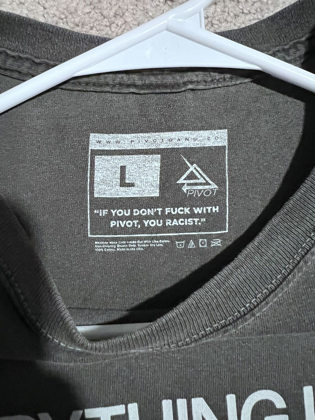 Saba SABA CARE, Everything is Grey limited Merch Size US L / EU 52-54 / 3 - 3 Thumbnail