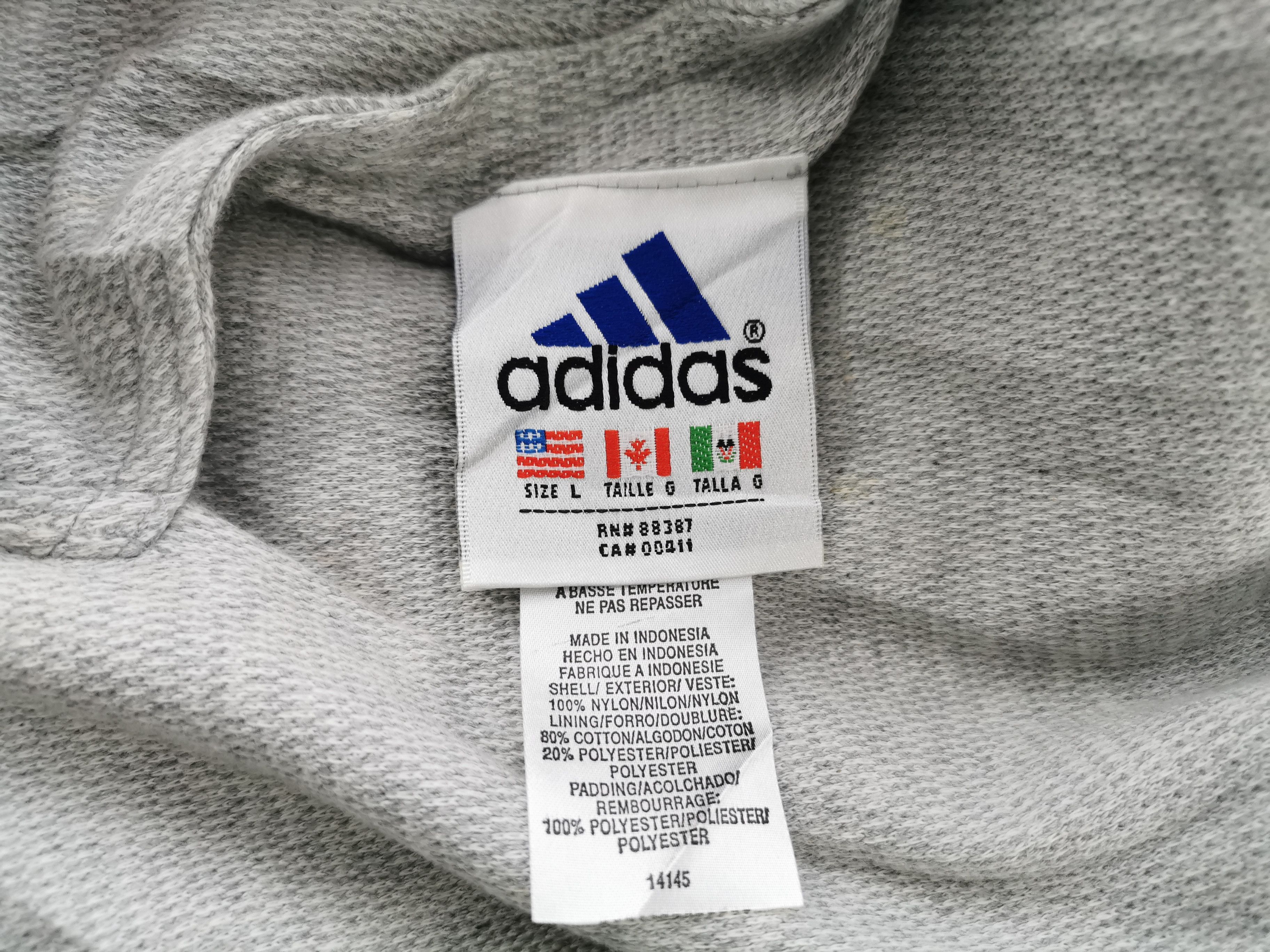 Adidas Vintage 90s Adidas Equipment Winter Riversible Windbreaker Size US L / EU 52-54 / 3 - 11 Thumbnail