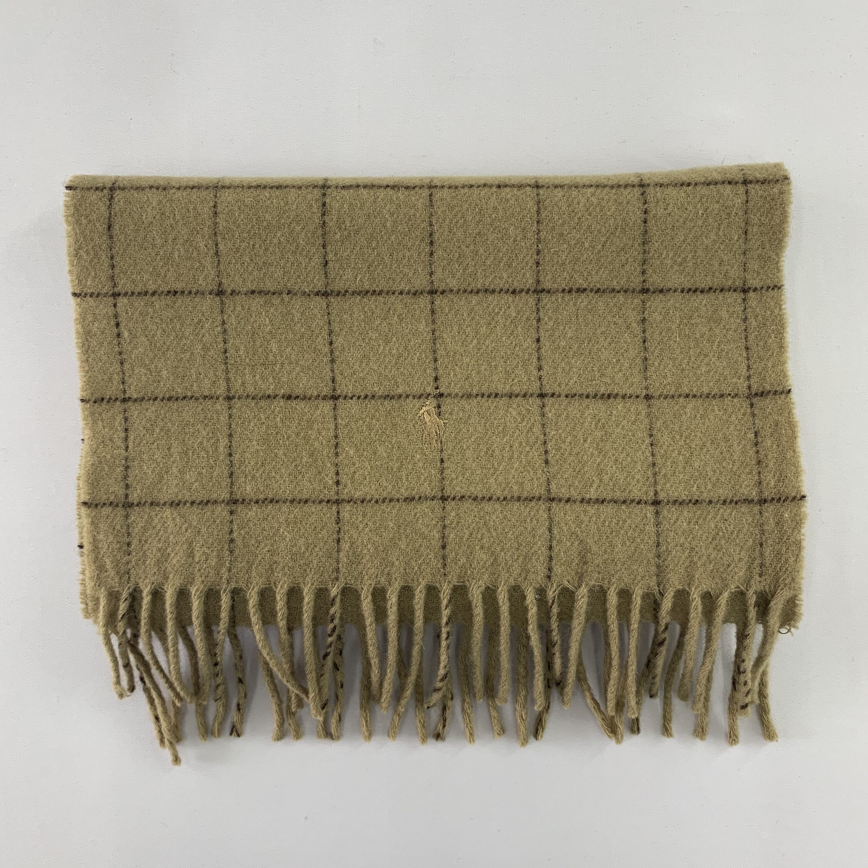 Polo Ralph Lauren Polo Ralph Lauren Scarf Wool Muffler Neck Wrap BL4348 Size ONE SIZE - 3 Thumbnail