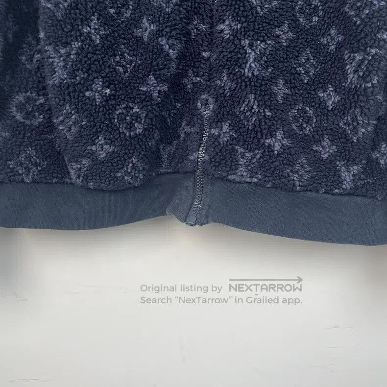 Louis Vuitton Louis Vuitton Blue full print teddy jacket Size US XL / EU 56 / 4 - 4 Thumbnail