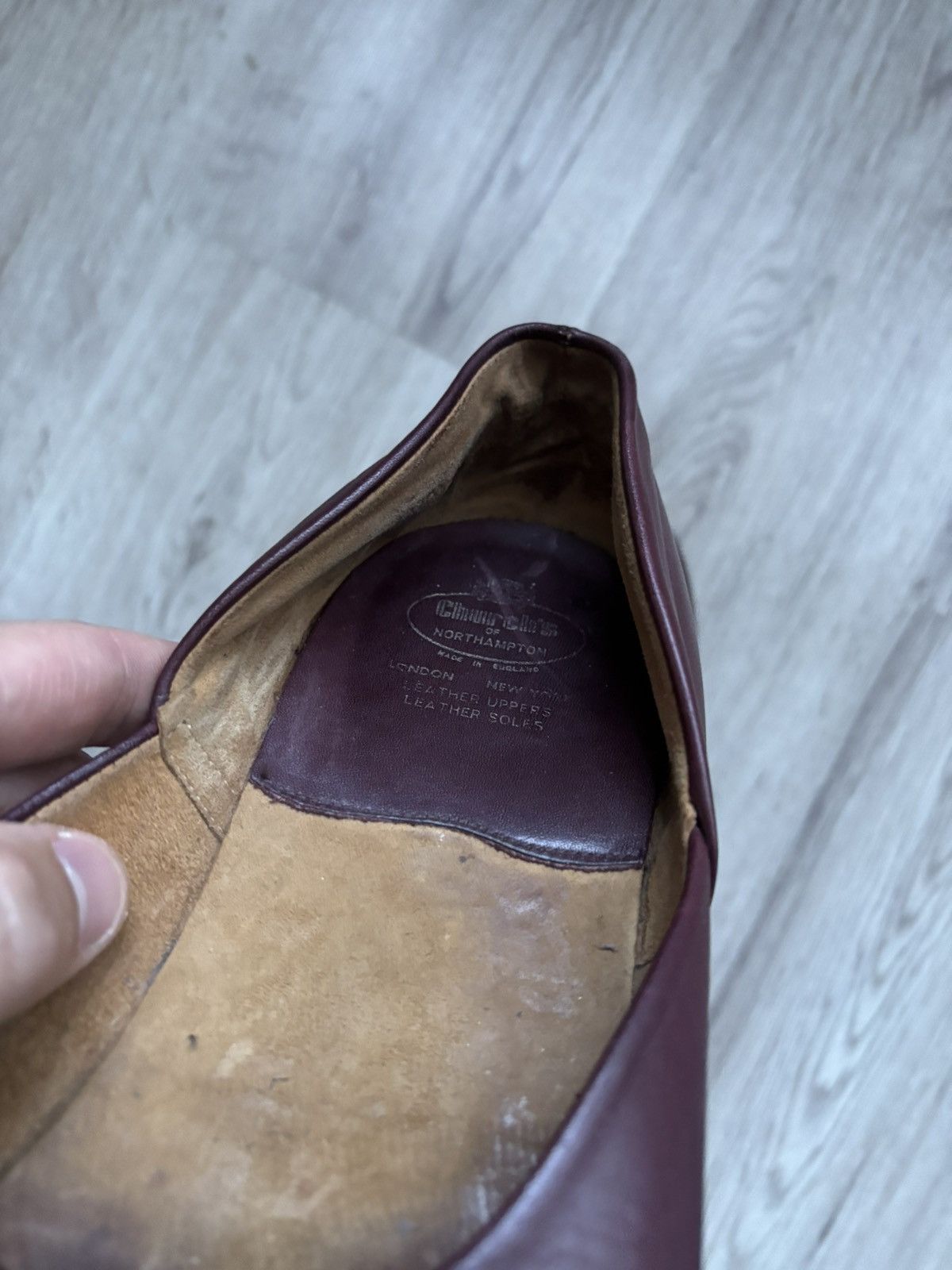 Church's Vintage Church’s Brown Leather Flats Shoes UK 9 / US 10 Size US 10 / EU 43 - 21 Thumbnail