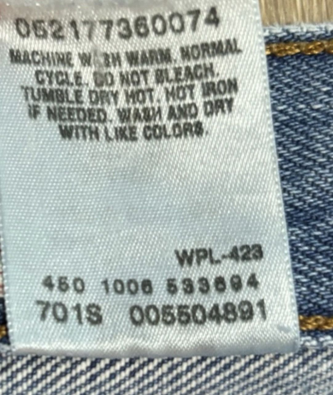 Levi's 2001 Levi’s 550 Relaxed Fit Jeans 36x34 Light Wash Y2K Denim Size US 36 / EU 52 - 4 Thumbnail
