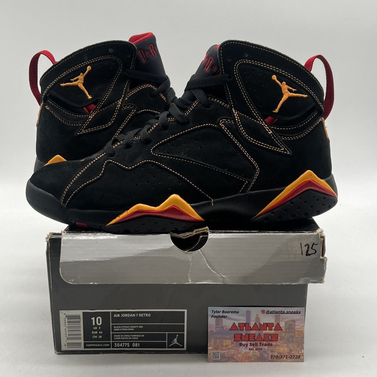 Jordan Brand Air Jordan 7 citrus Size US 10 / EU 43 - 1 Thumbnail