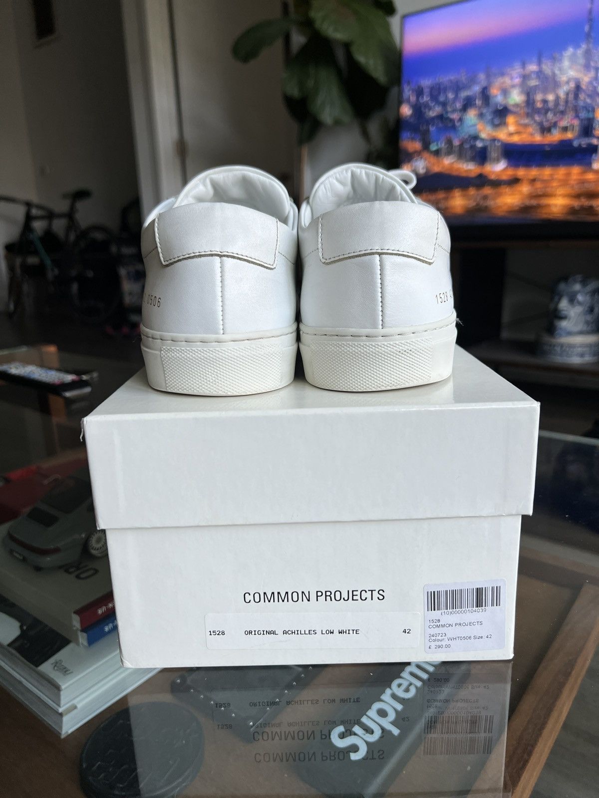 Common Projects Common Projects - Achilles Low top sneakers (white) Size US 9 / EU 42 - 6 Thumbnail