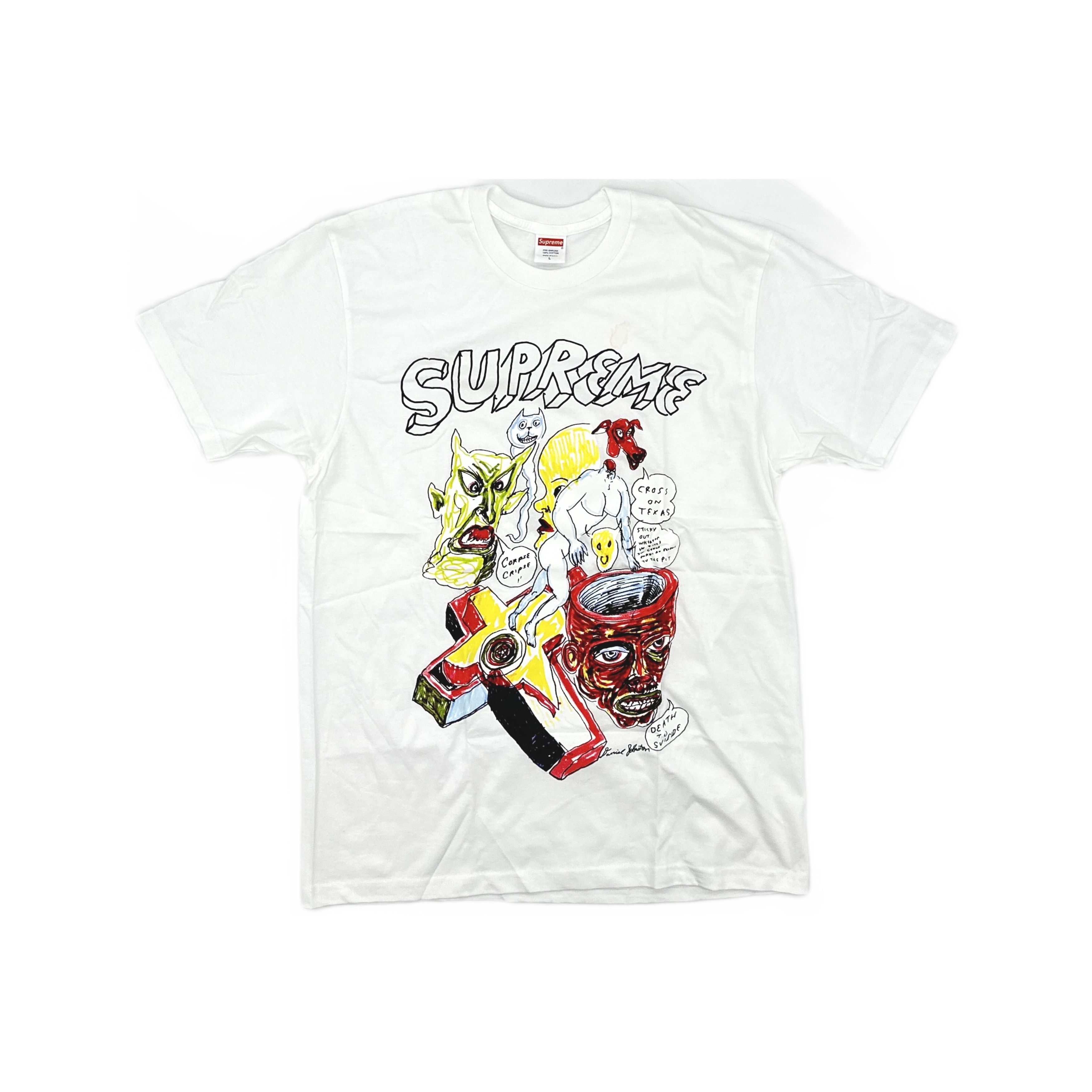 Supreme Supreme x Daniel Johnston T-Shirt Size L Size US L / EU 52-54 / 3 - 1 Thumbnail