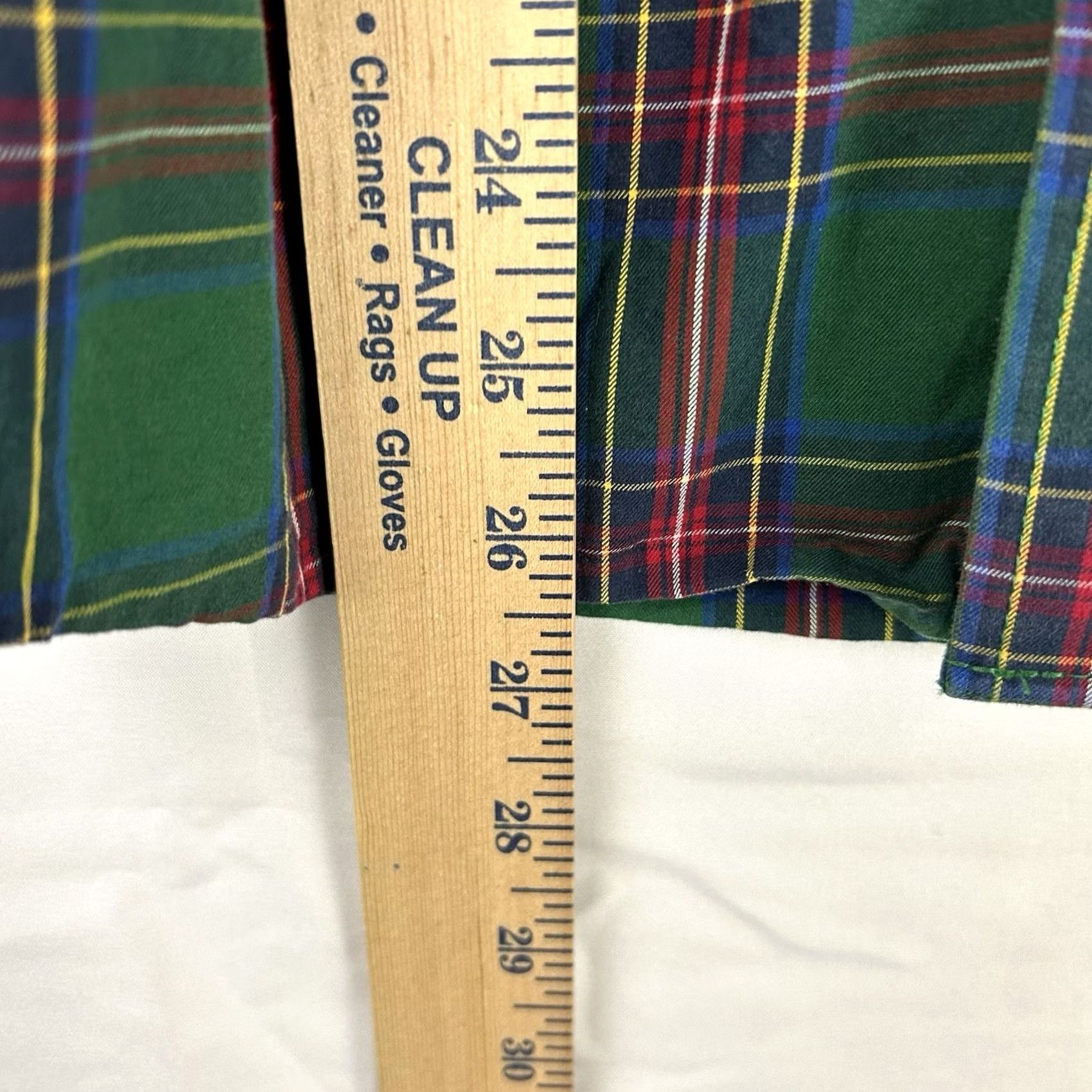 Abercrombie & Fitch Abercrombie & Fitch Shirt Mens Medium Green Plaid Cotton Button-Down Pocket Logo Size US M / EU 48-50 / 2 - 7 Thumbnail