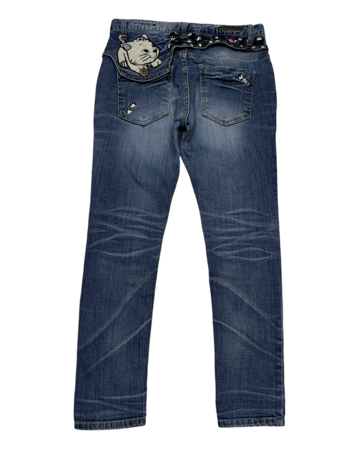 Japanese Brand Yoshitomo Nara Lolita Jeans Size 31" - 4 Thumbnail