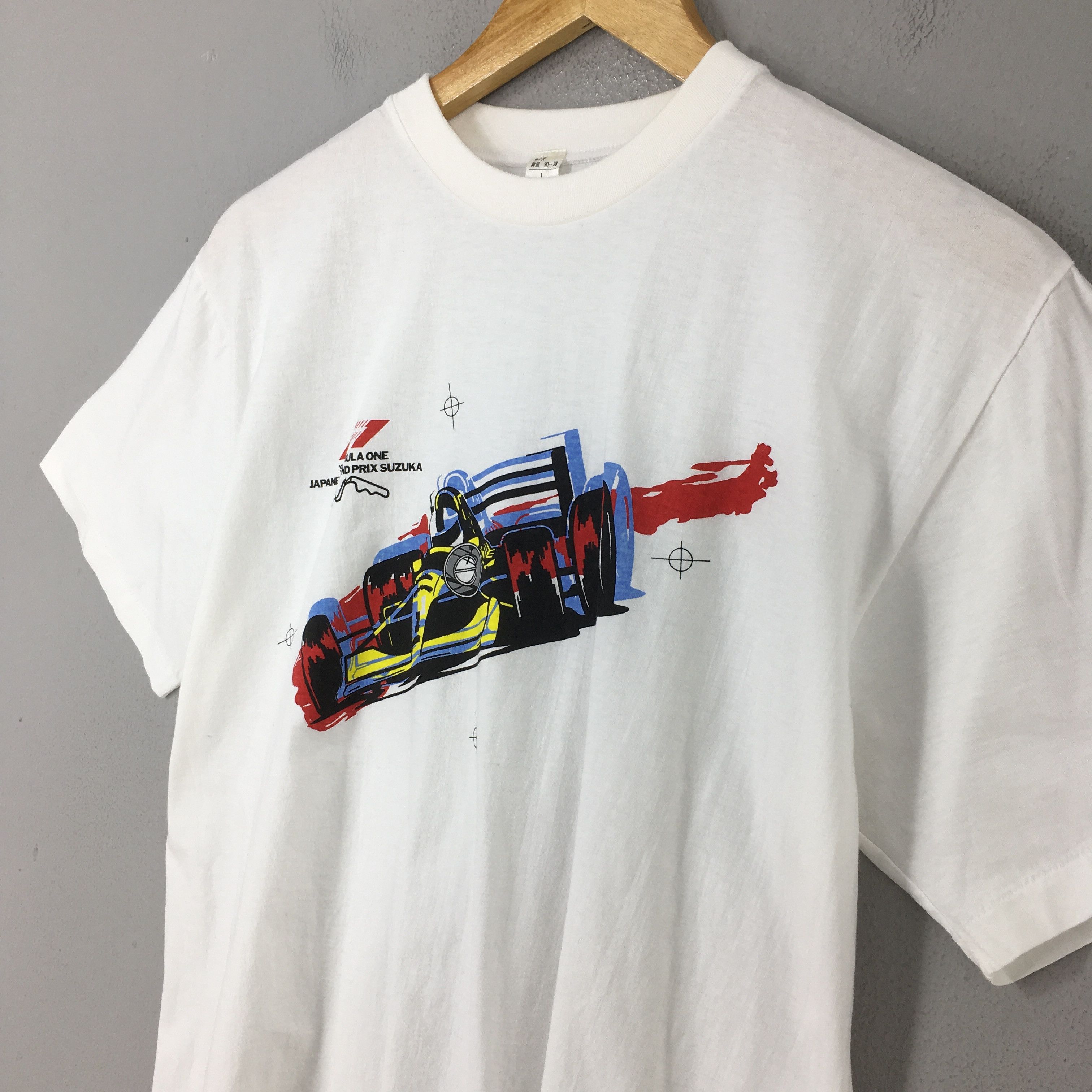 Formula 1 Vintage 1991 Formula One Suzuka F1 Tshirt Large Size US L / EU 52-54 / 3 - 3 Thumbnail