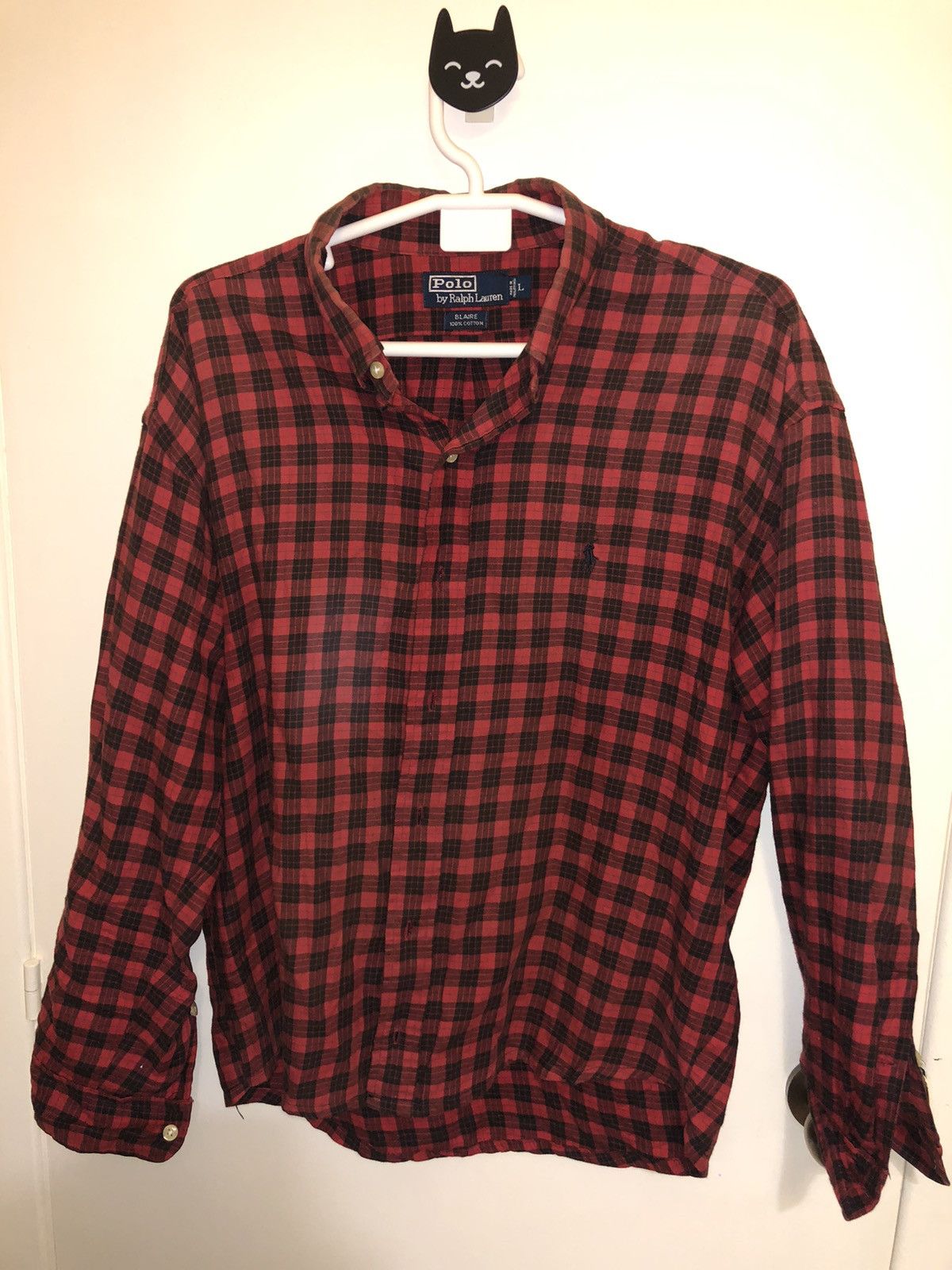 Polo Ralph Lauren × Ralph Lauren × Vintage Vintage Polo By Ralph Lauren Checkered Shirt Size US L / EU 52-54 / 3 - 1 Thumbnail