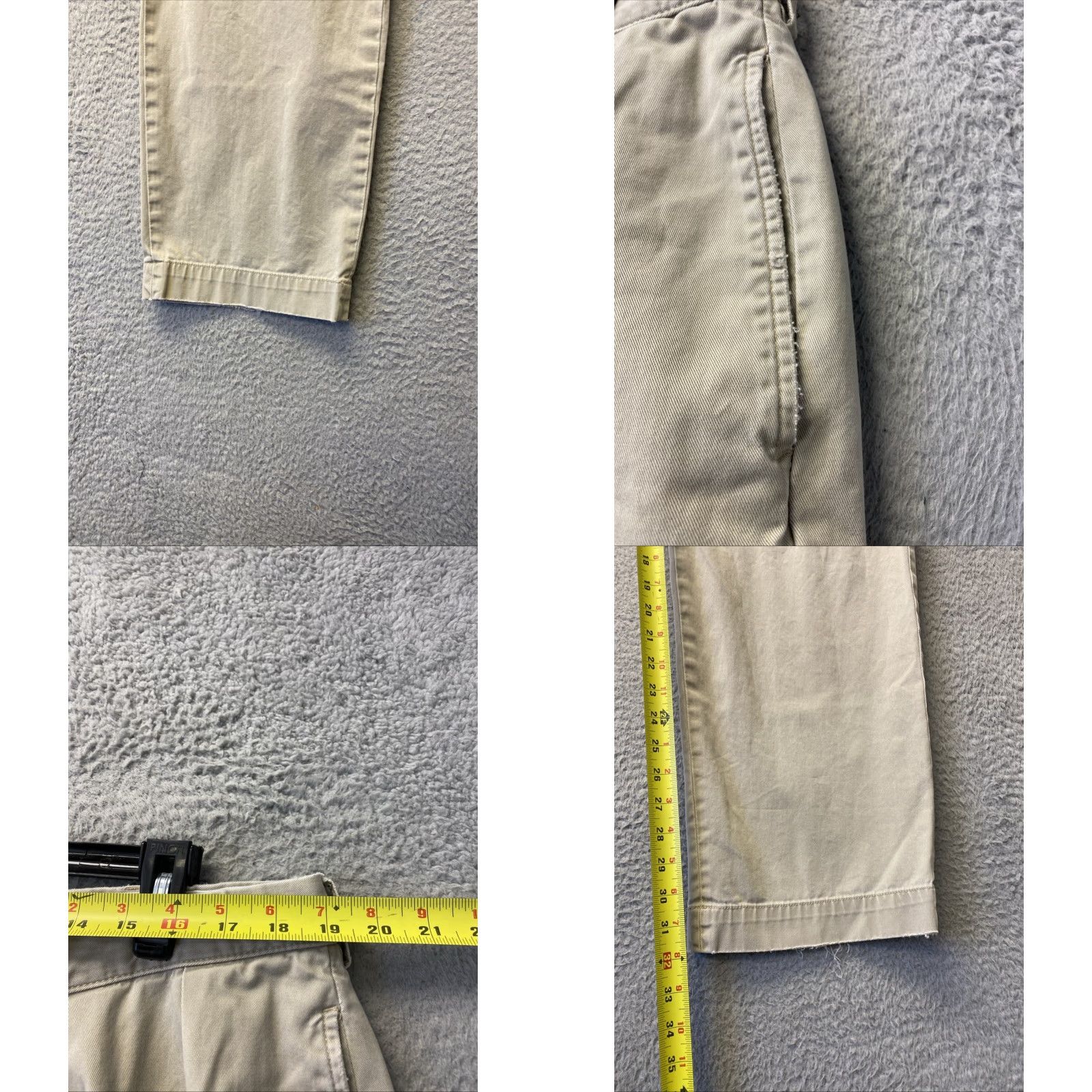 Polo Ralph Lauren Polo Ralph Lauren Chino Trousers Men’s 38x32 Light Khaki Beige / 0161 Vintage No Size US M / EU 48-50 / 2 - 8 Thumbnail