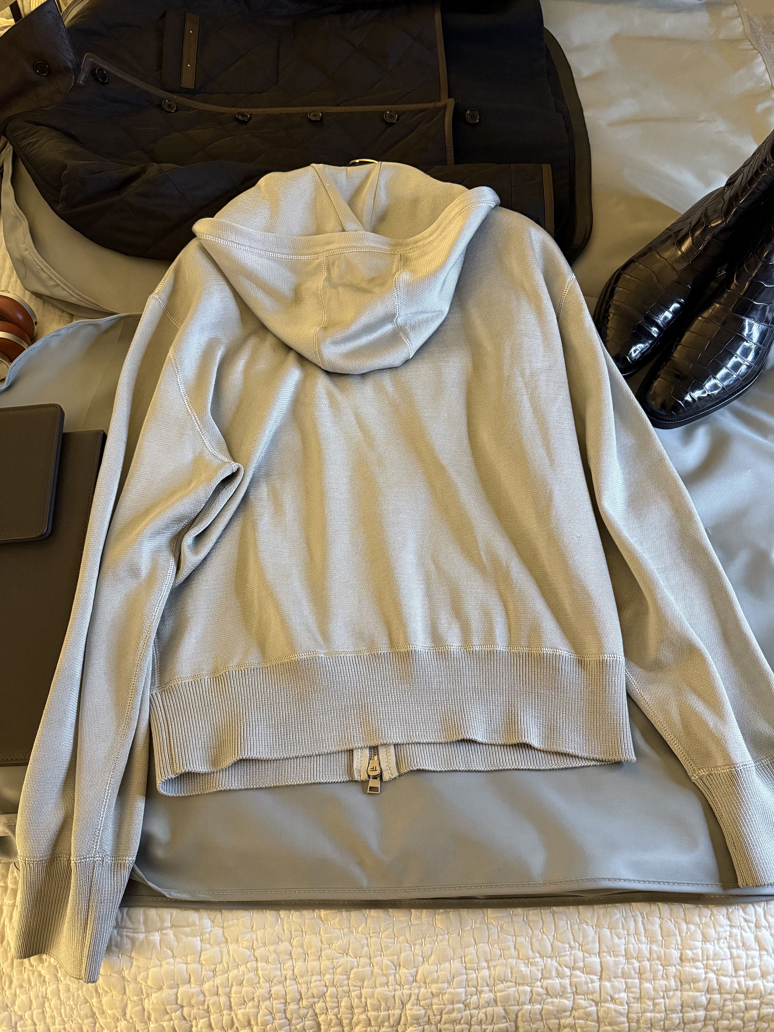 Tom Ford Best Dressed $3K w/Tax TOM FORD Silk Effect Leather Accents Size US XL / EU 56 / 4 - 17 Thumbnail
