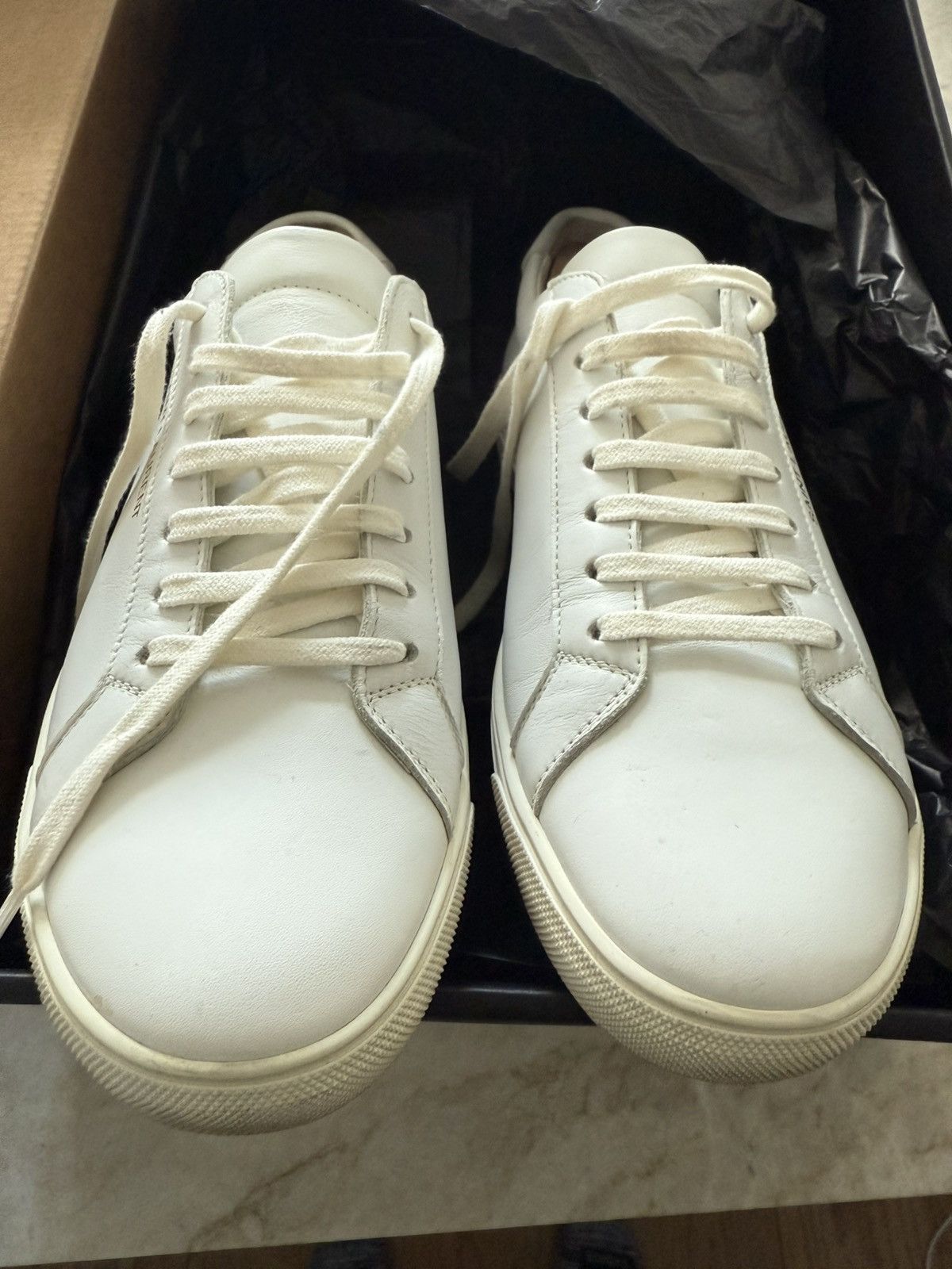 Saint Laurent Paris Saint Laurent Andy Sneakers (Low Top Sneakers) Size US 7.5 / EU 40-41 - 5 Thumbnail