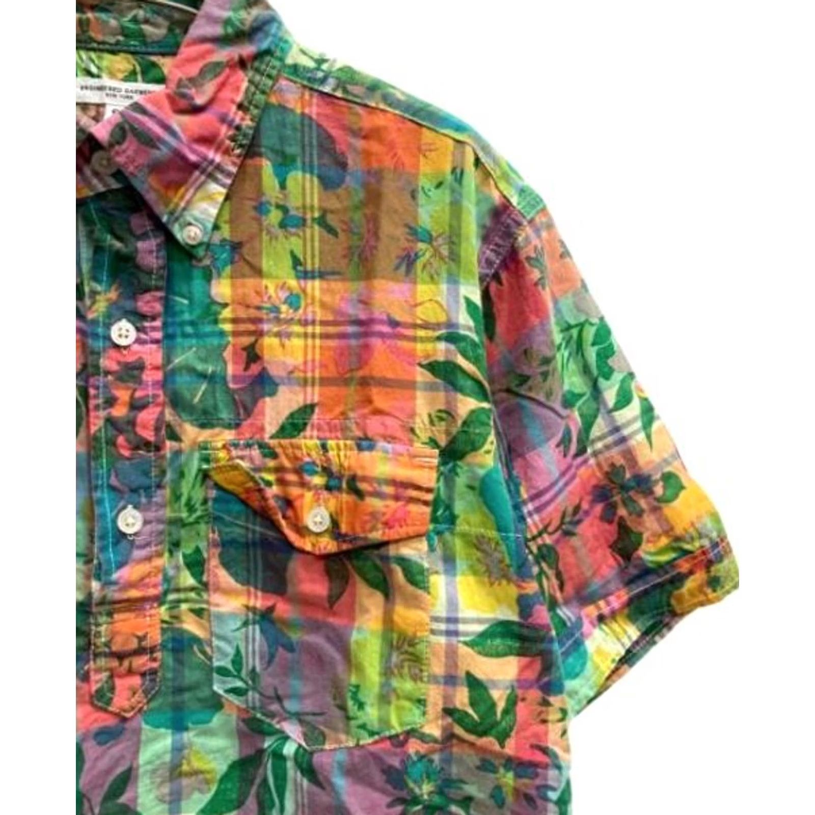 Engineered Garments ENGINEERED GARMENTS PULLOVER SHORT SLEEVE SHIRT MEN MULTICOLOR SIZE S USED Shirt Men S Multicolor Short Sleeve Pullover Jacket Size US S / EU 44-46 / 1 - 4 Thumbnail
