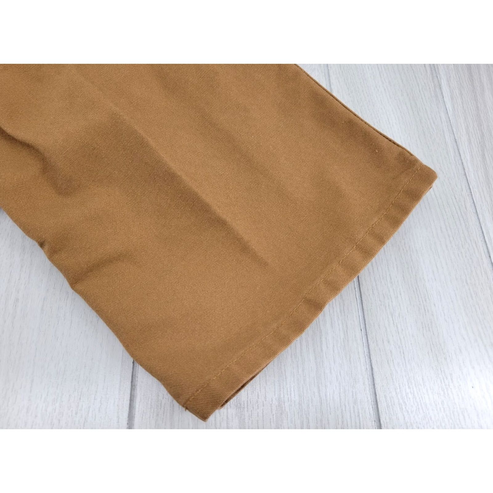 Carhartt VINTAGE Carhartt Men’s Carpenter Dungaree Pants 38x34 Brown 383-51 #2 Size US 38 / EU 54 - 2 Thumbnail