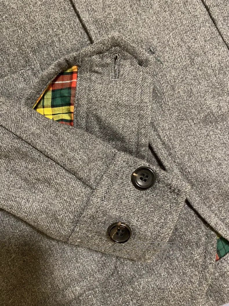 Comme des Garcons Comme Des Garcons Gray Woolen Coat Size S / US 4 / IT 40 - 9 Thumbnail