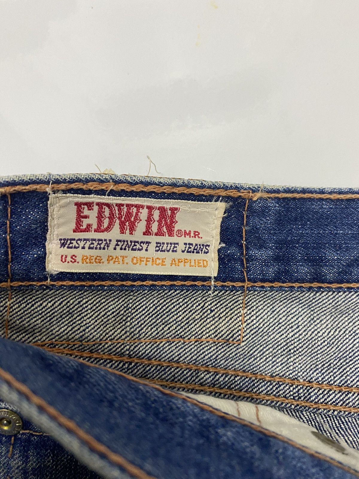 Undercover DISTRESSED DENIM EDWIN PAINTER FLARE UNDERCOVER STYLE DESIGN Size US 33 - 9 Thumbnail