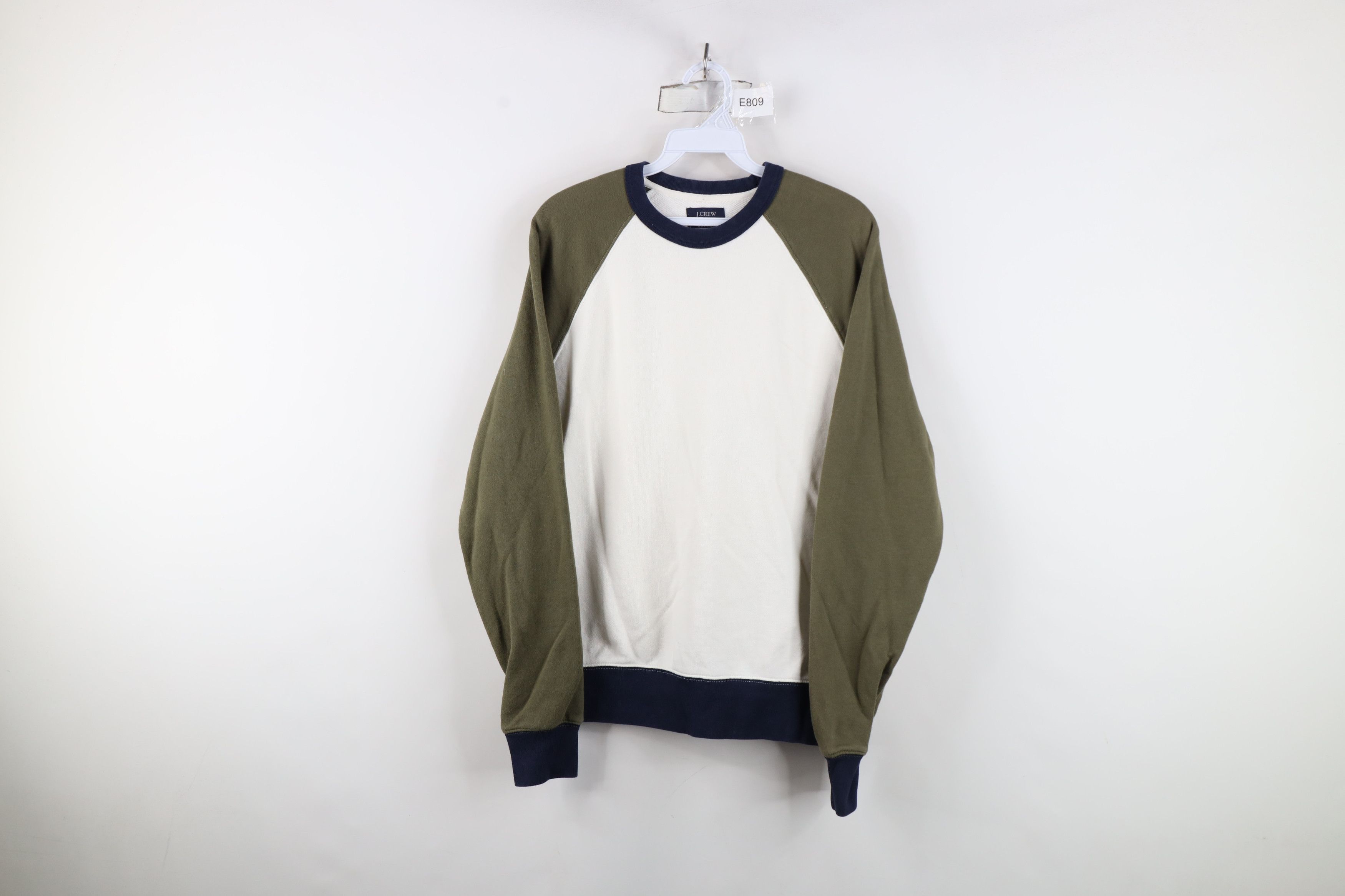 J.Crew J Crew Authentic Block French Terry Crewneck Sweatshirt Size M / US 6-8 / IT 42-44 - 1 Thumbnail