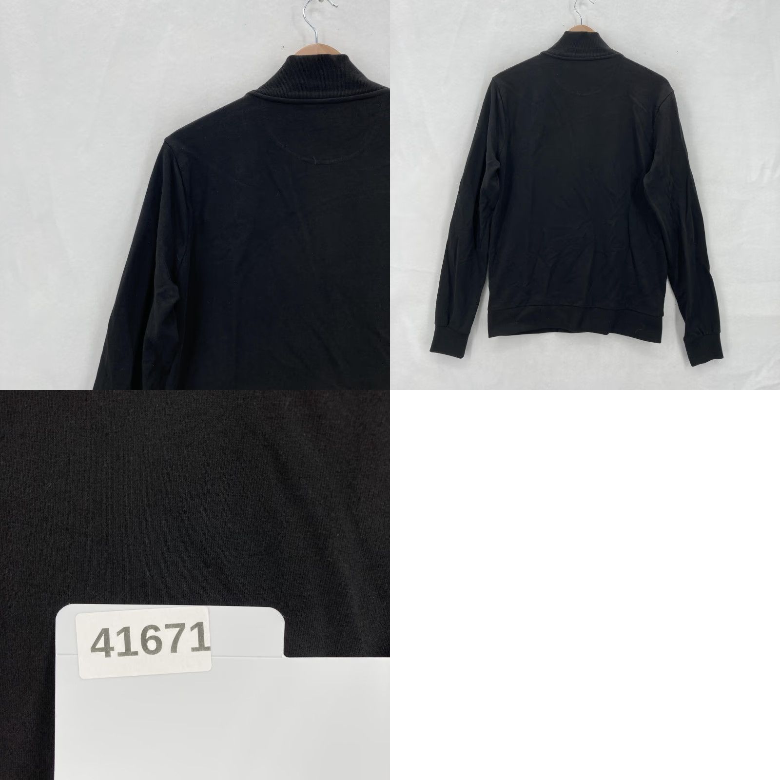 Kenneth Cole Kenneth Cole Reaction Jacket Mens Small Black Bomber Chest Pockets Knit Casual Size US S / EU 44-46 / 1 - 9 Thumbnail