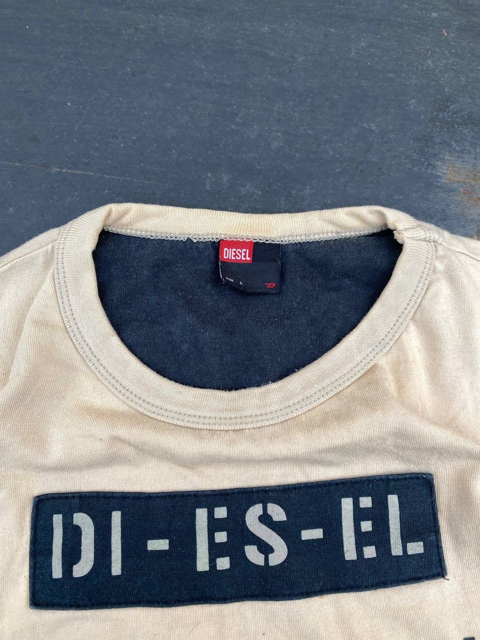 Diesel × Japanese Brand Diesel vintage distressed denim t shirt Size US L / EU 52-54 / 3 - 7 Thumbnail