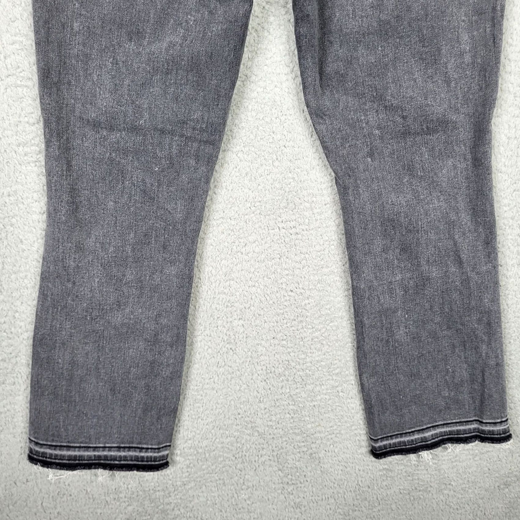 J Brand J.Brand Selena Jeans MID-RISE Earl Grey Women's Size 28 Denim 5-Pocket Belted Regular Fit Size 28" / US 6 / IT 42 - 7 Thumbnail