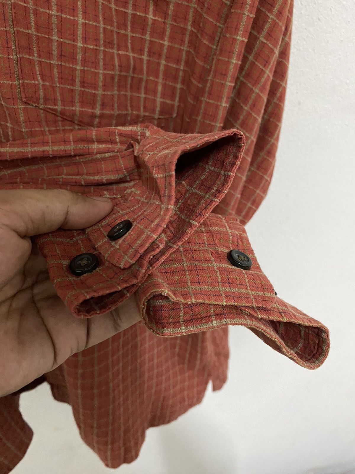 Flannel × Mr. Junko Mr.Junko Plaid Tartan Flannel Shirt Size US M / EU 48-50 / 2 - 6 Thumbnail