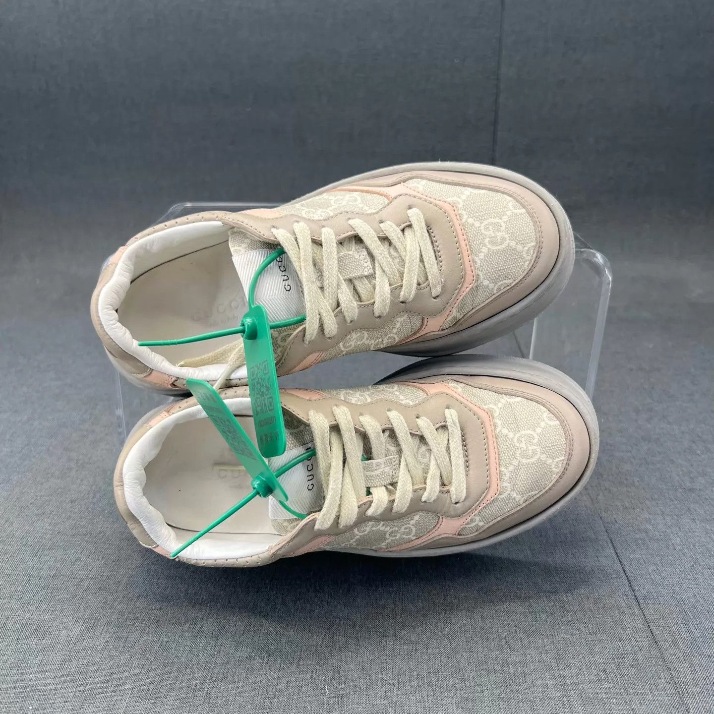 Gucci Gucci Mauve Pink Cookie Sneaker 35 EU Original Box Size US 4.5 / IT 34.5 - 7 Thumbnail