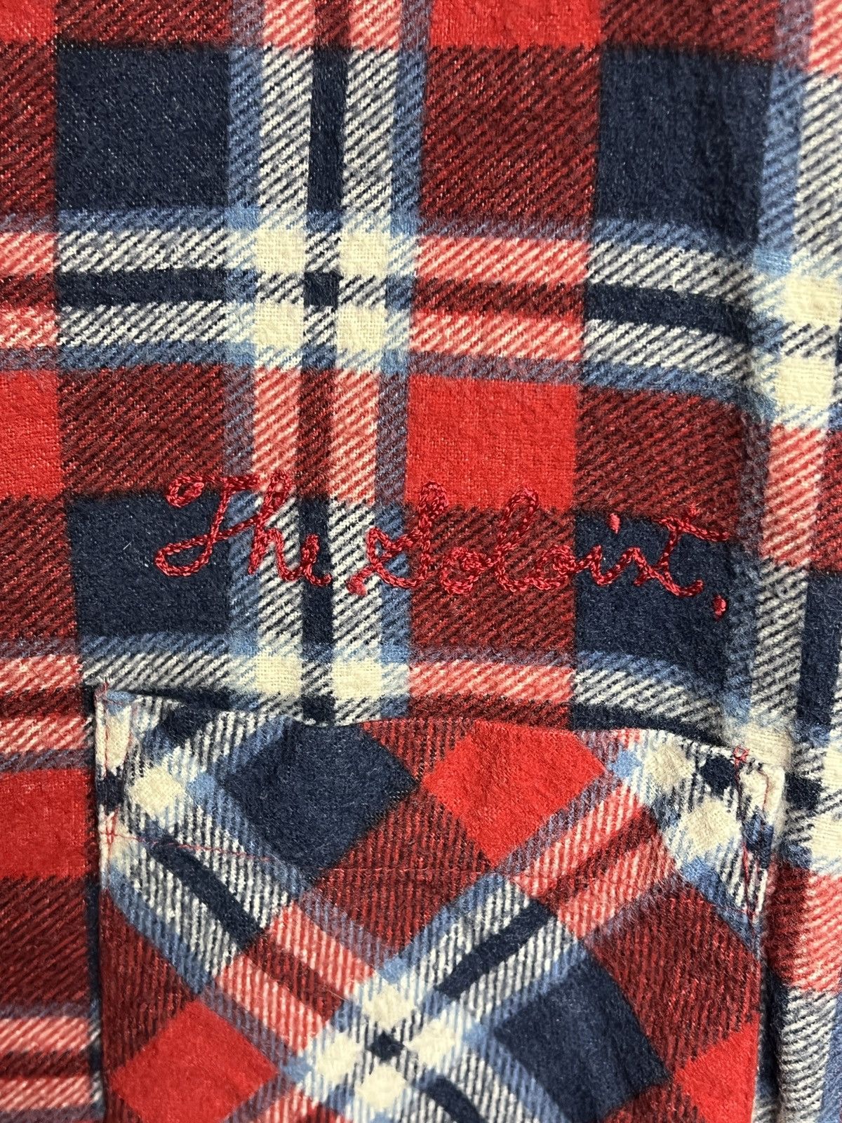 Takahiromiyashita The Soloist. Layerd Flannel shirts Size US M / EU 48-50 / 2 - 10 Thumbnail