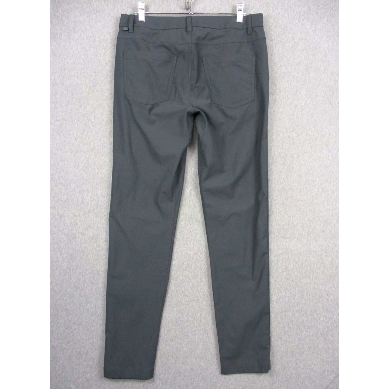 Lululemon Lululemon Pants Mens 31x32 Charcoal Gray Slim Tapered 5 Pocket Stretch Chino Size US 31 - 5 Thumbnail