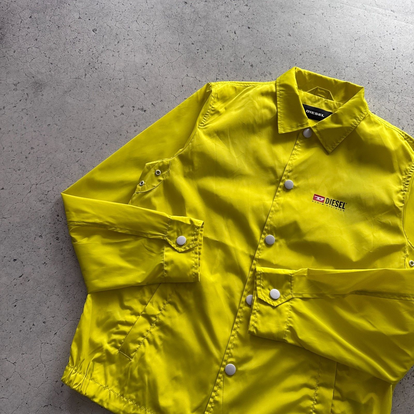 Diesel Diesel Jromanp Jacket Button Up Nylon Windbreaker Size US S / EU 44-46 / 1 - 7 Thumbnail